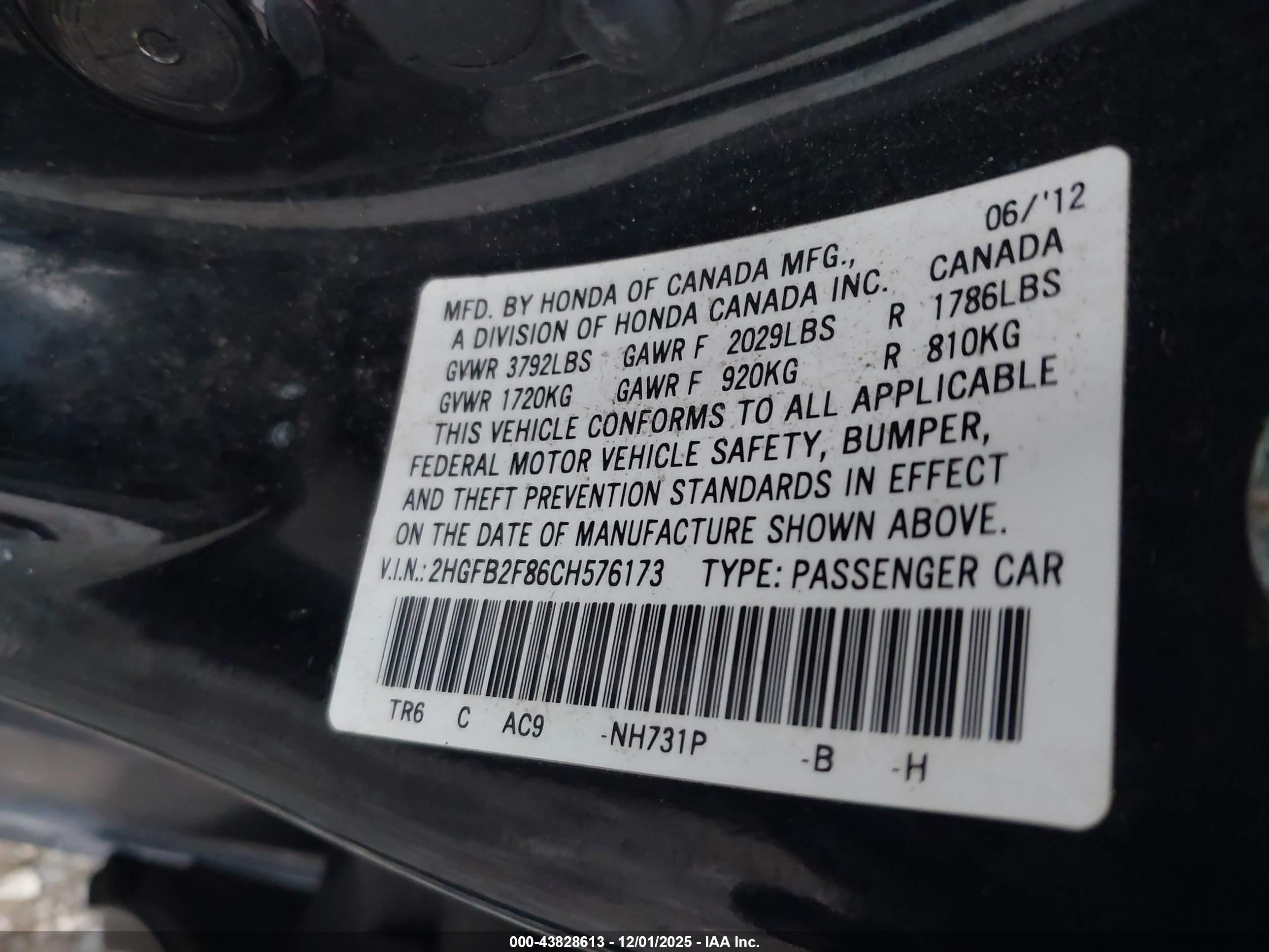 HONDA CIVIC image 9