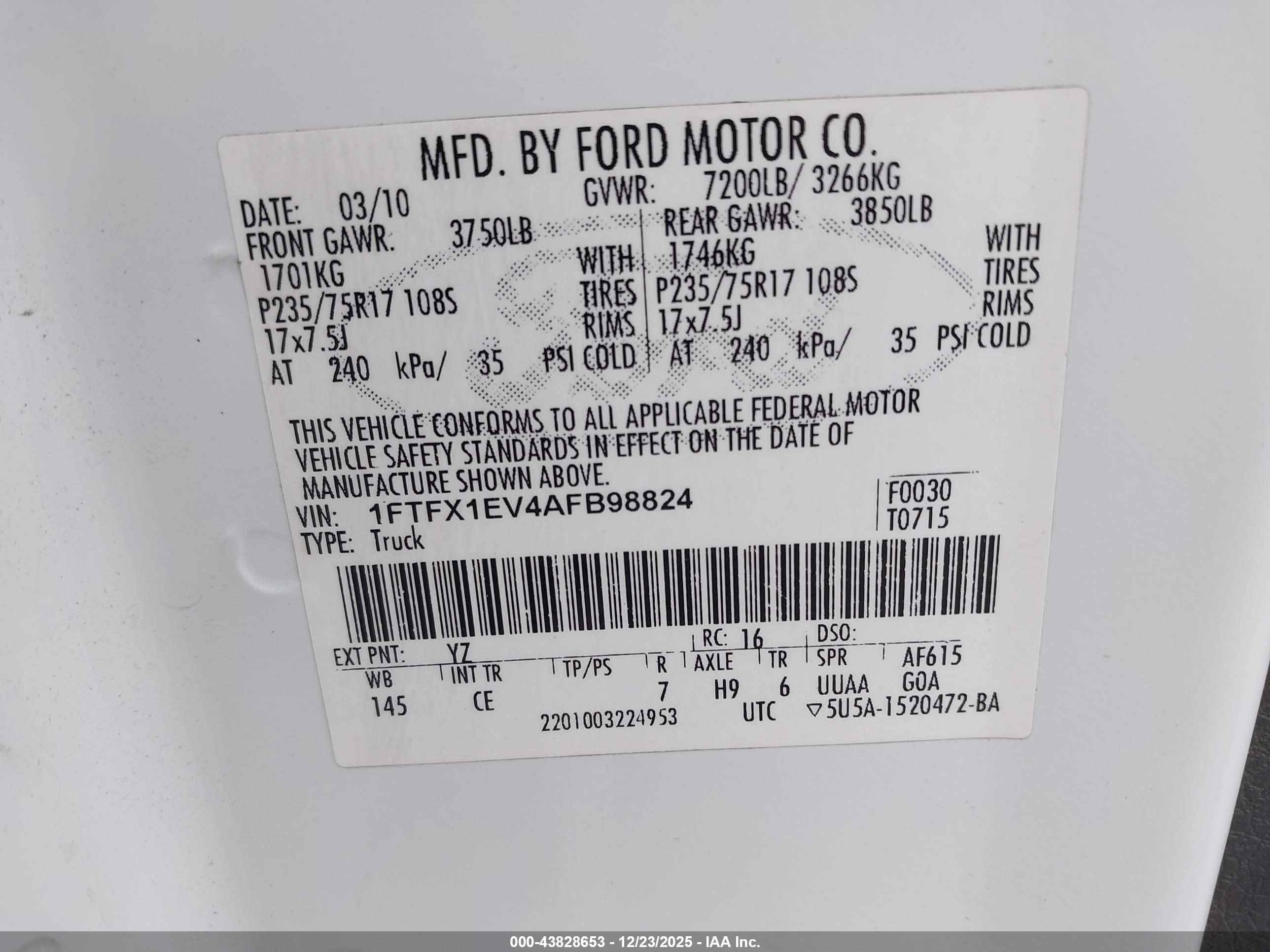FORD F-150 image 9
