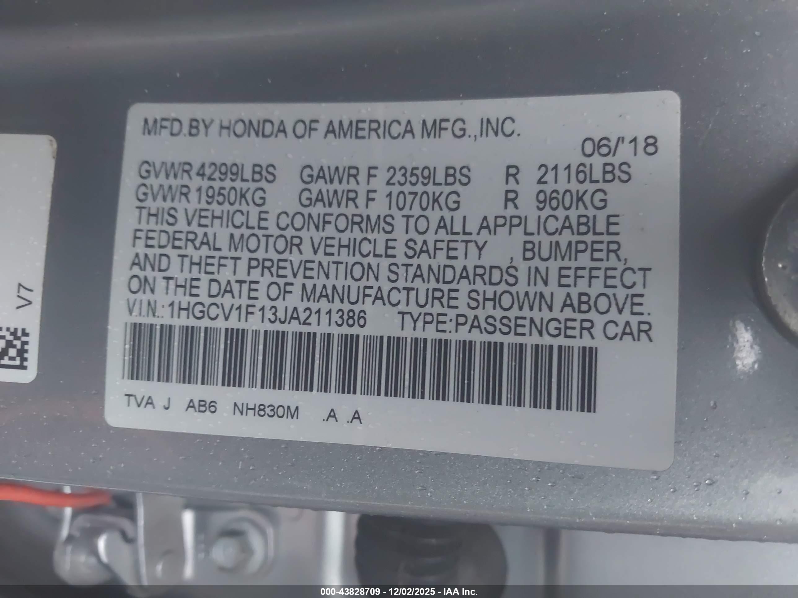 HONDA ACCORD image 9