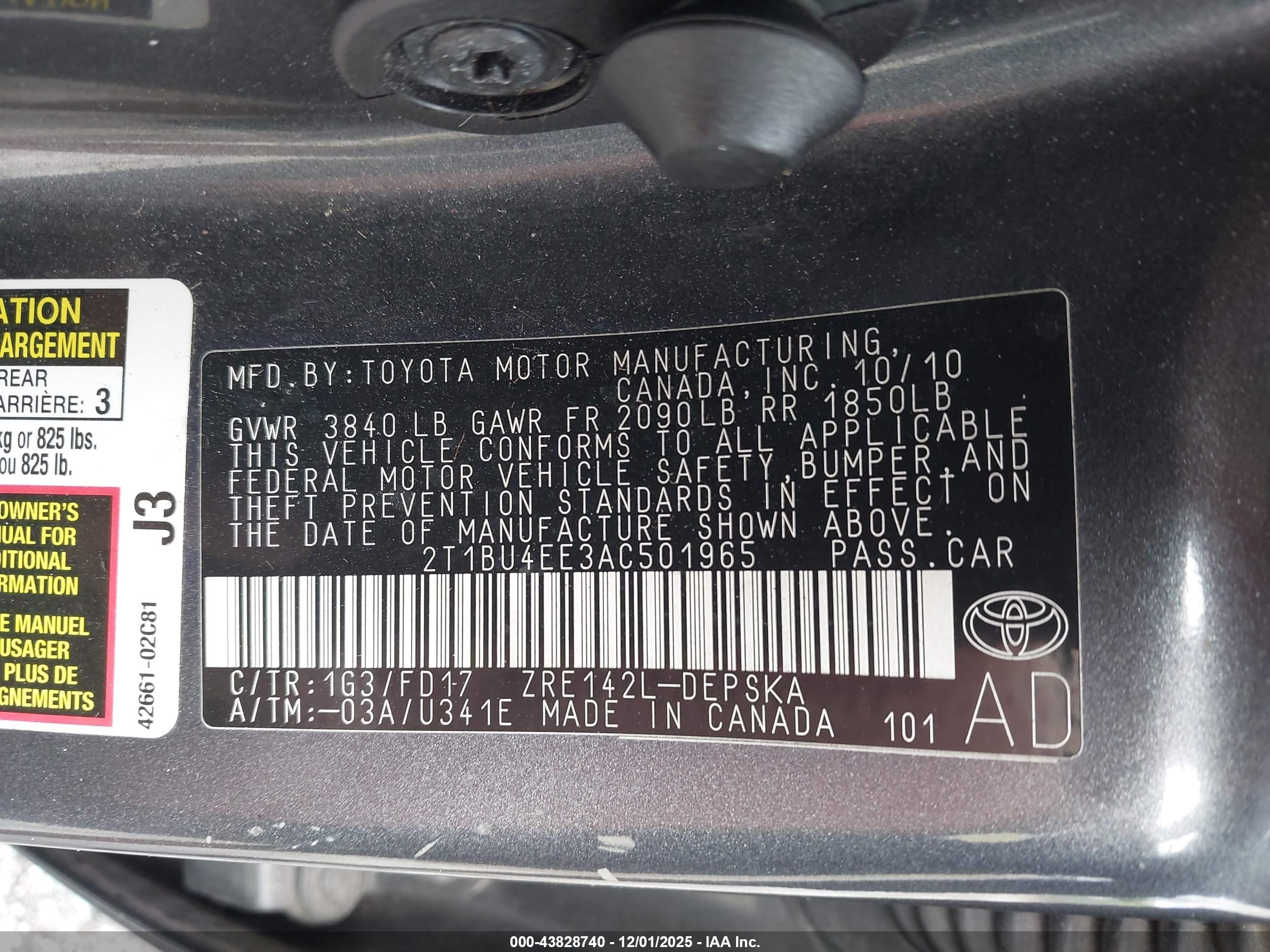 TOYOTA COROLLA image 9