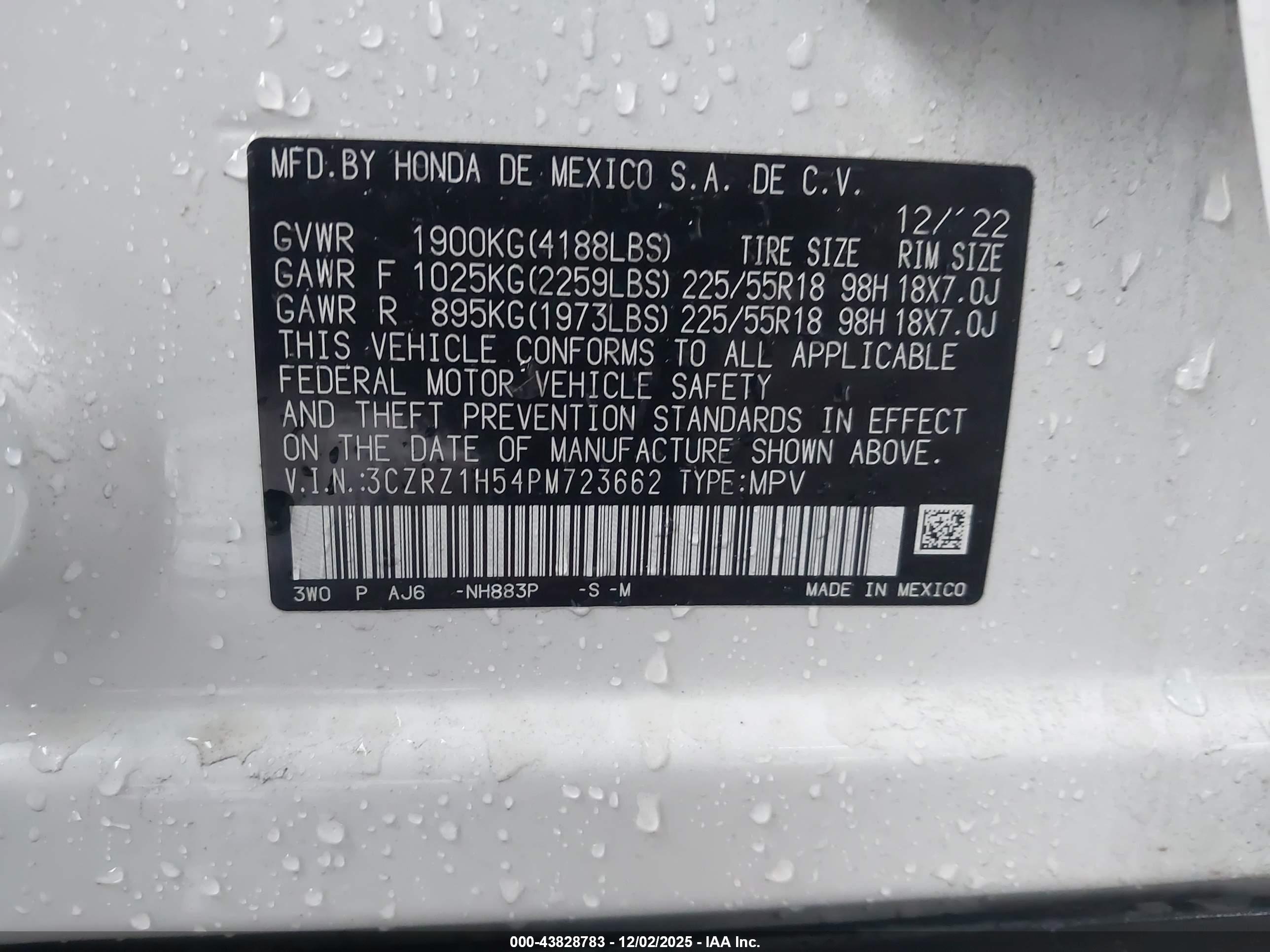 HONDA HR-V image 9