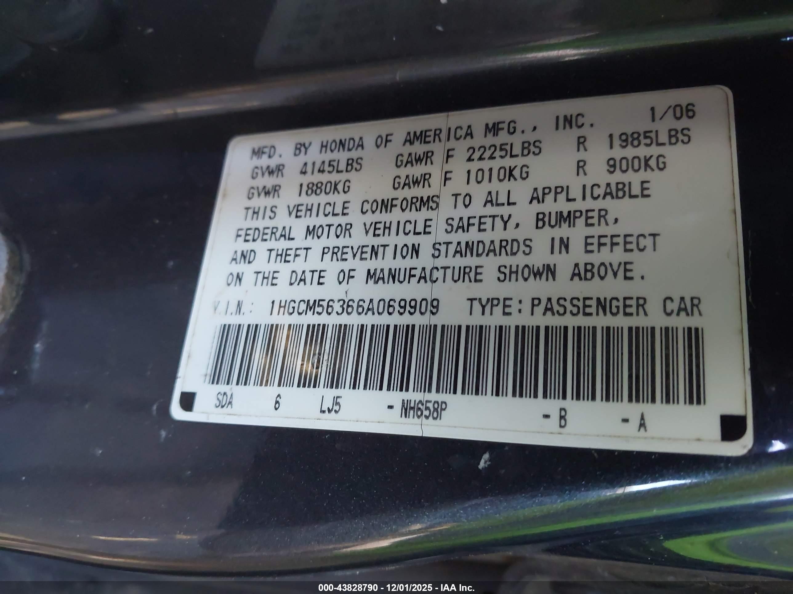 HONDA ACCORD image 9