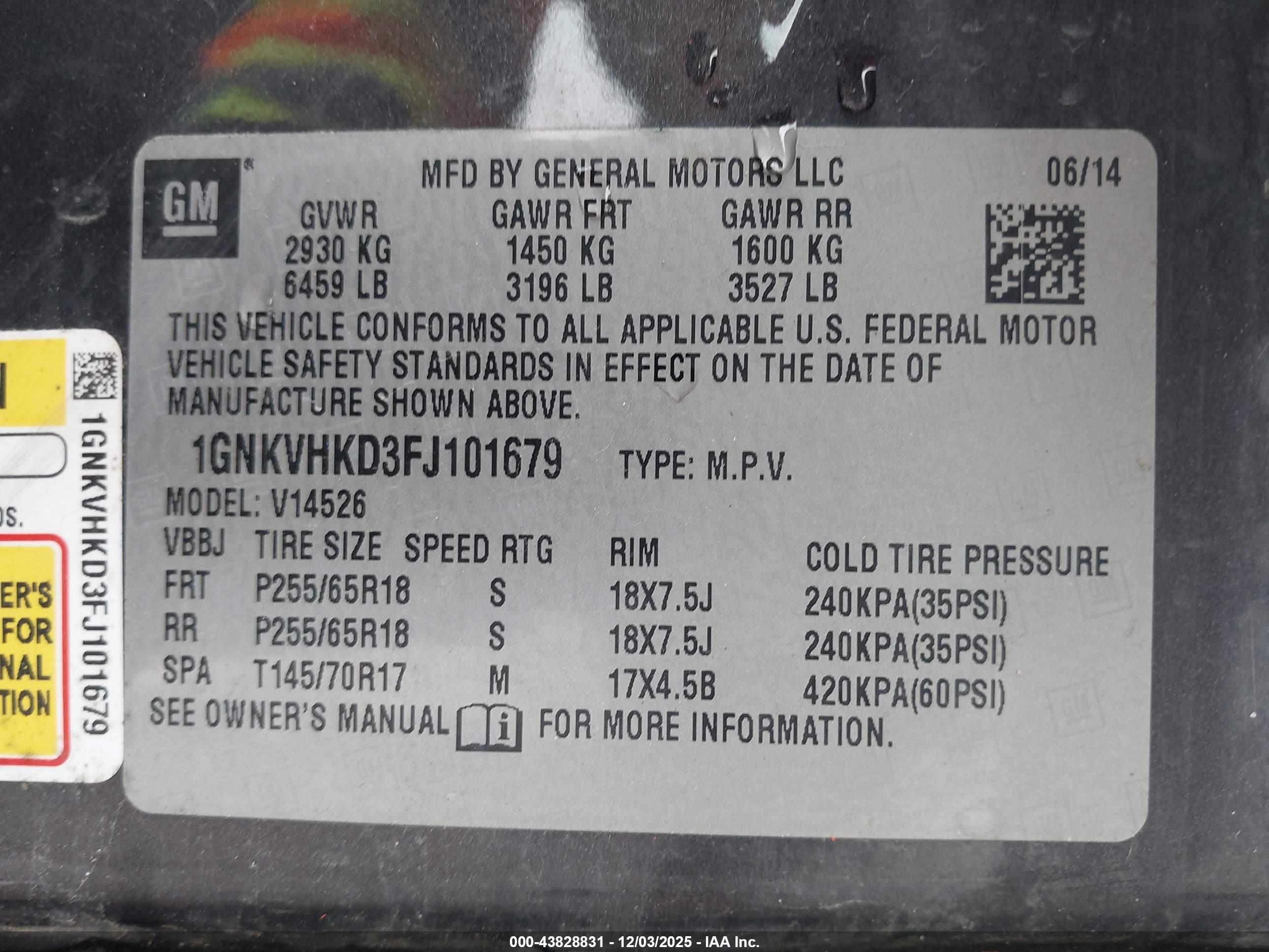 CHEVROLET TRAVERSE image 9