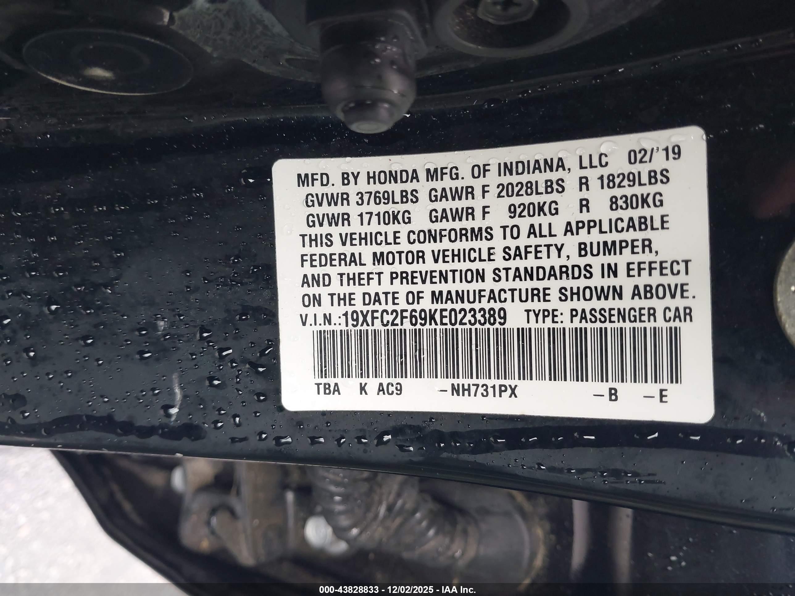 HONDA CIVIC image 9
