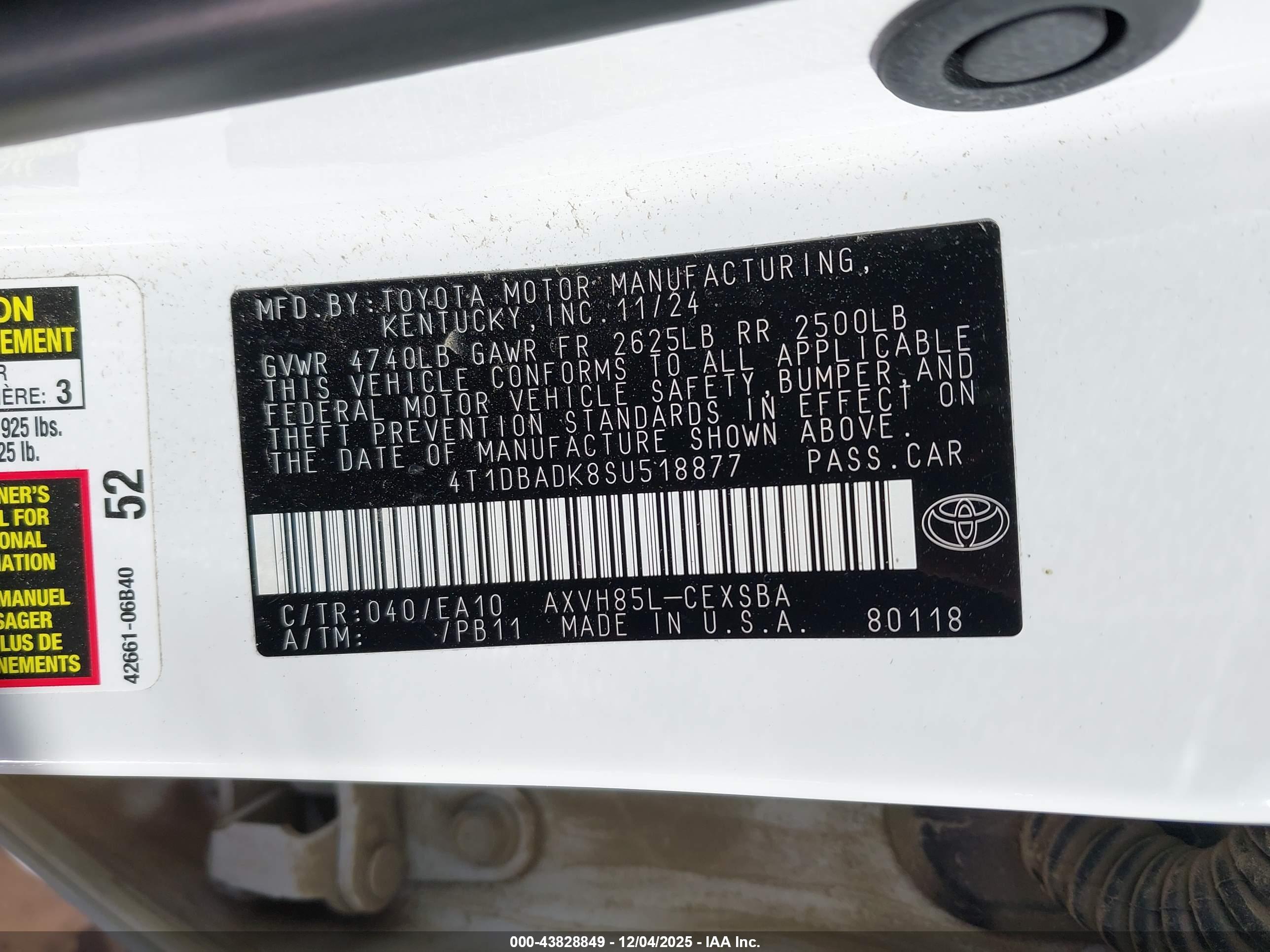 TOYOTA CAMRY image 9