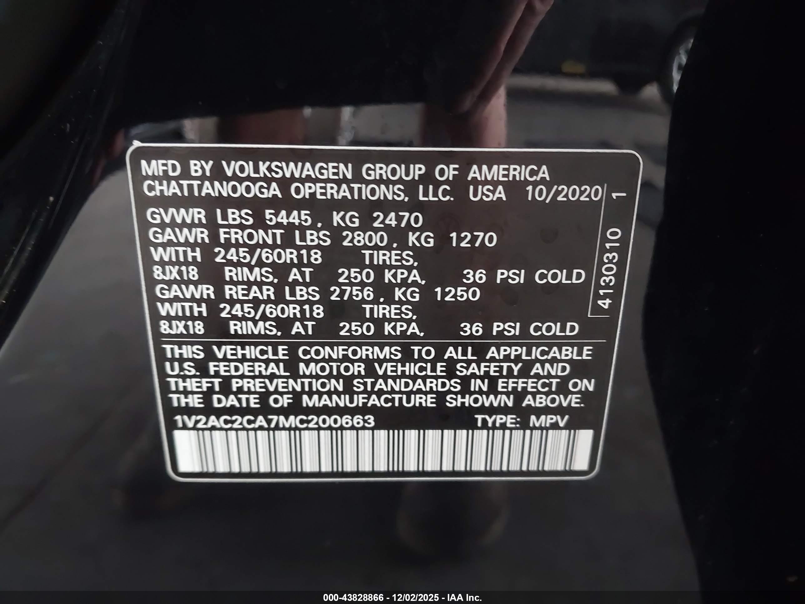 VOLKSWAGEN ATLAS image 9