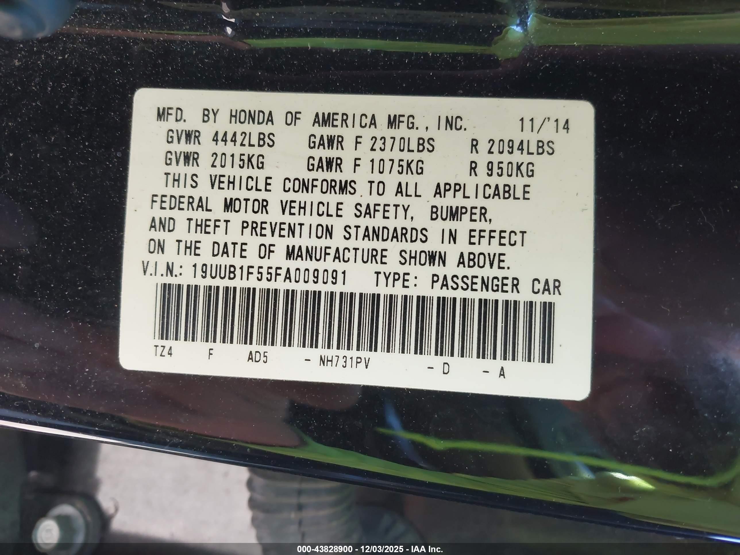ACURA TLX image 9