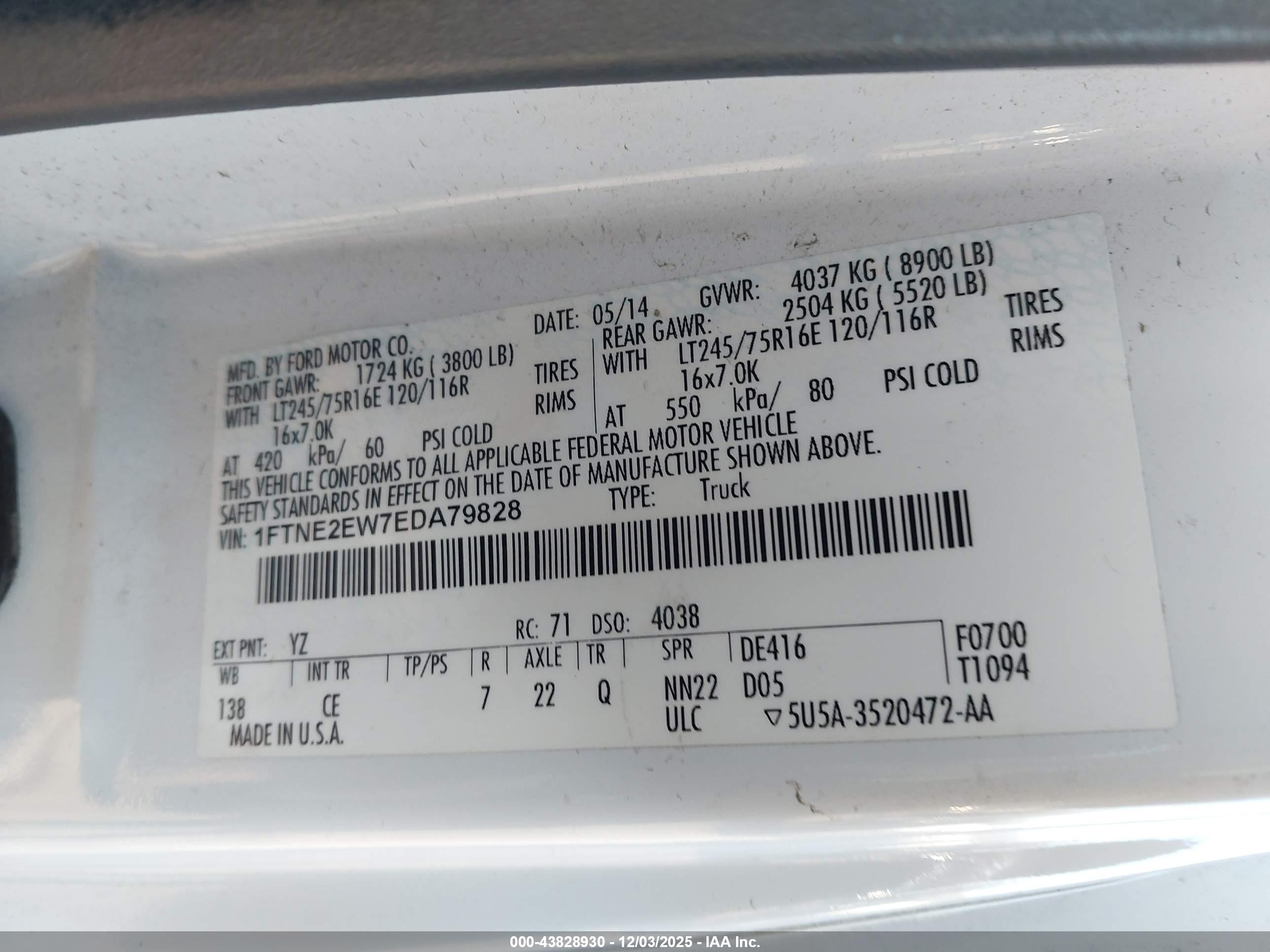 FORD E-250 image 9