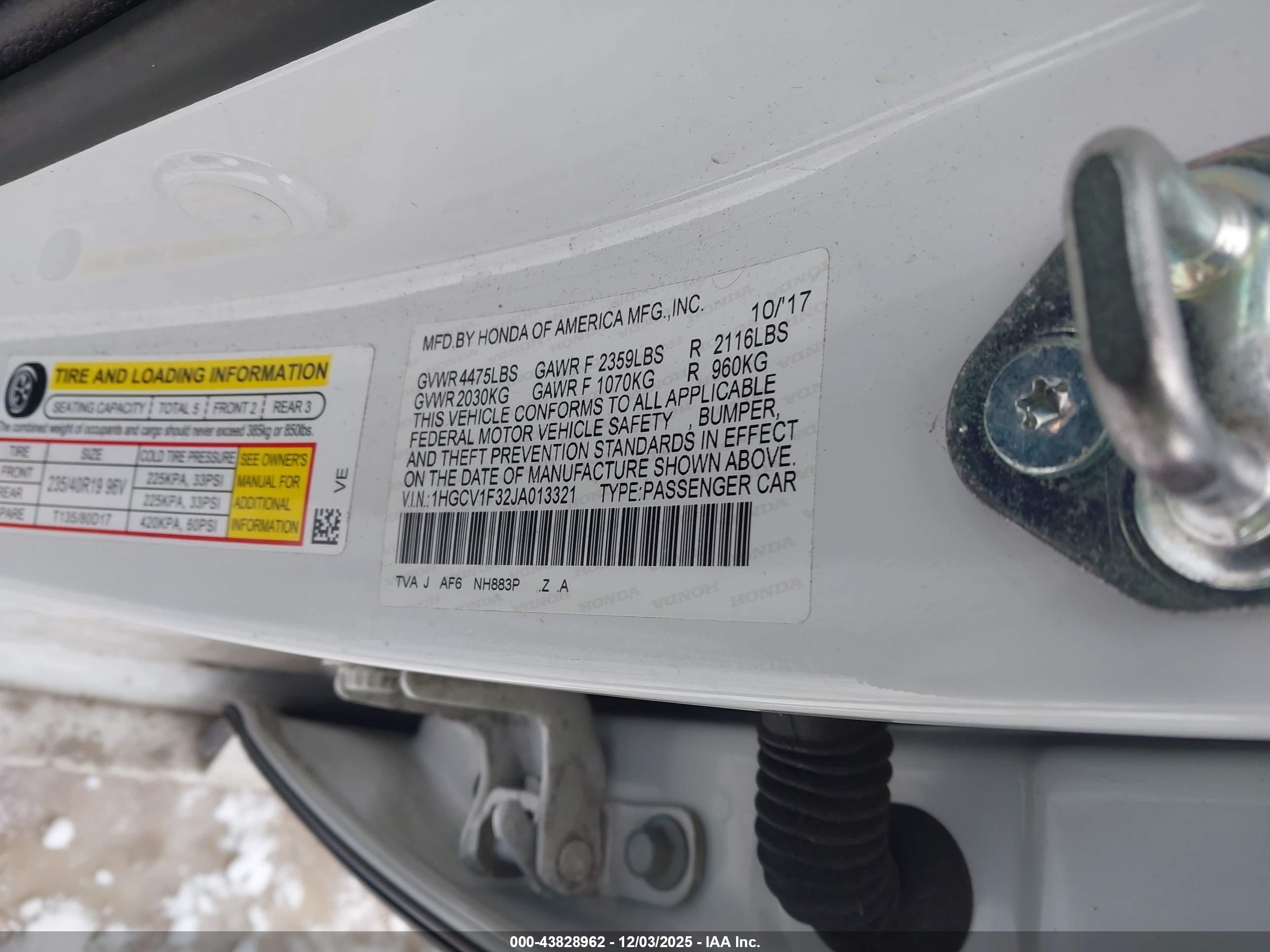 HONDA ACCORD image 9