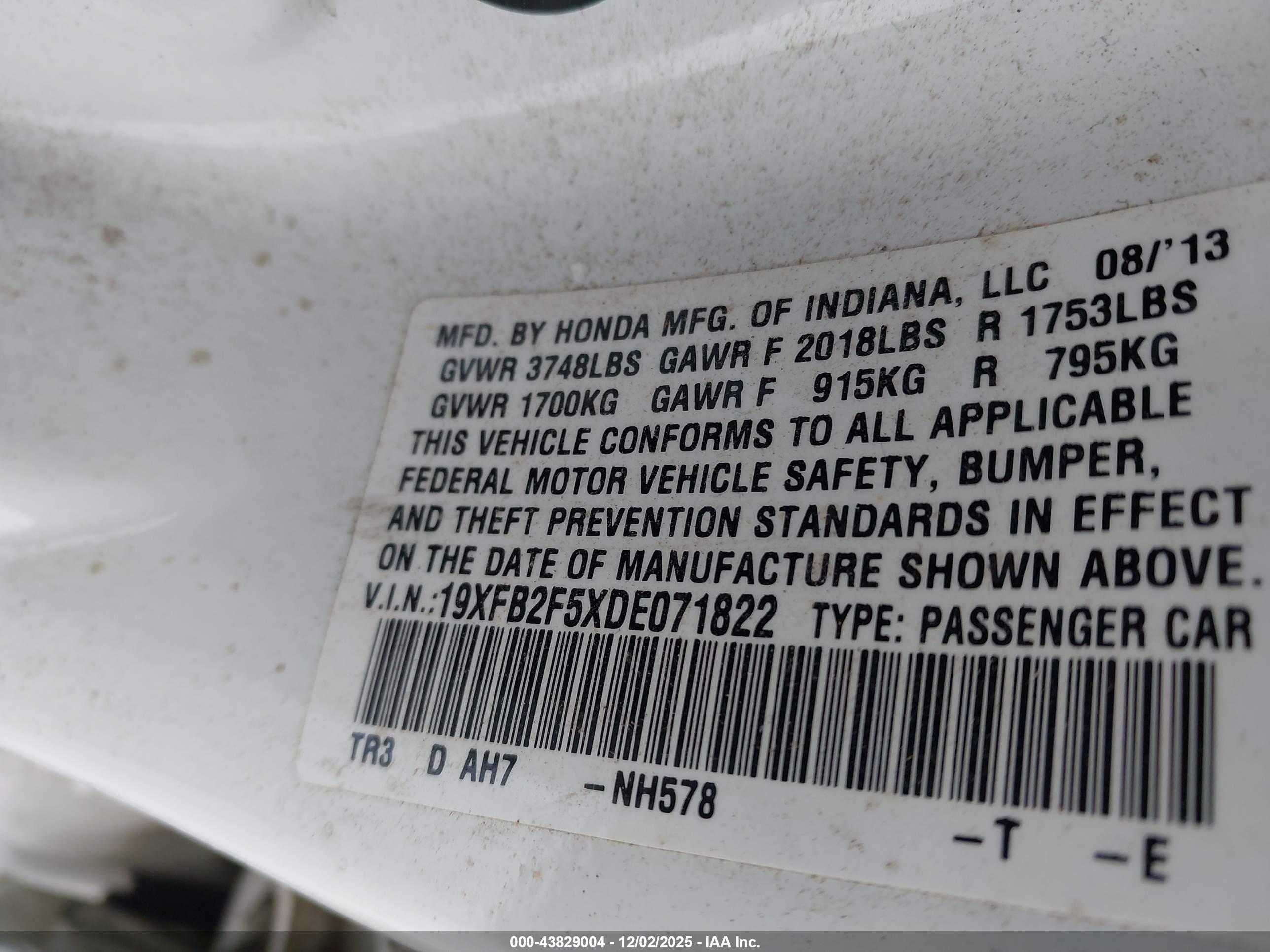 HONDA CIVIC image 9