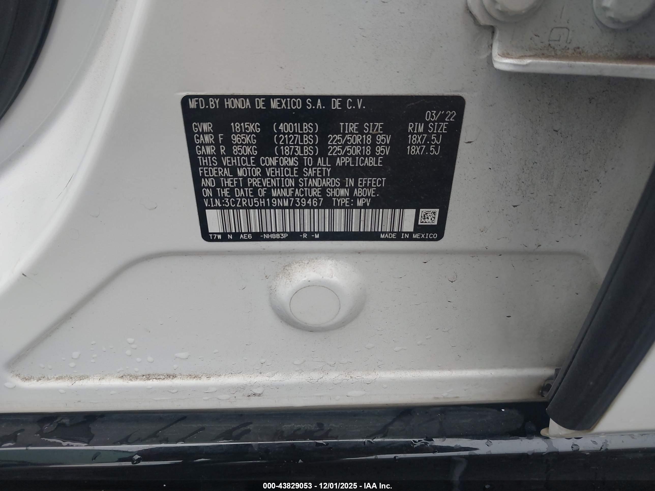 HONDA HR-V image 9