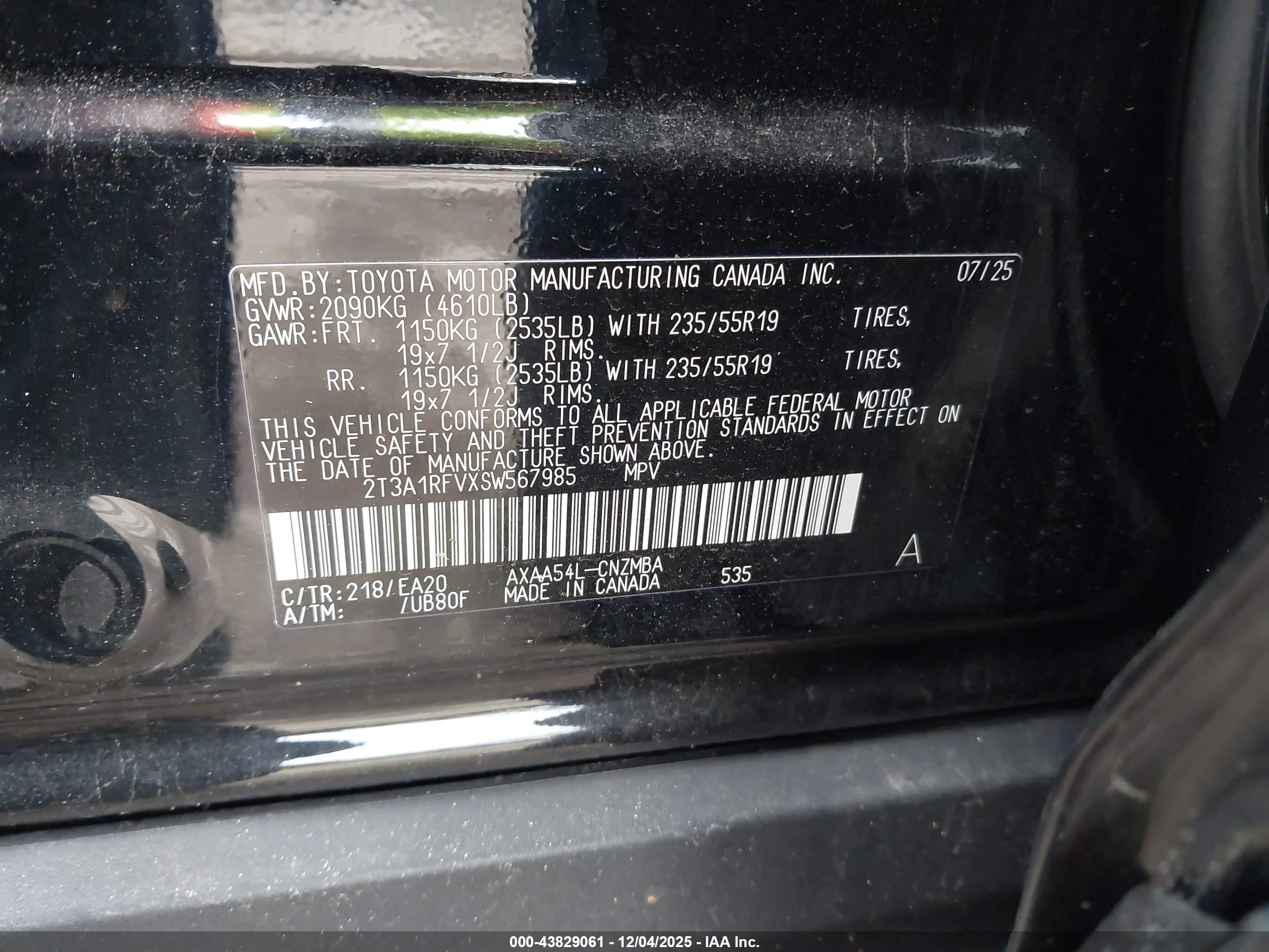 TOYOTA RAV4 image 9