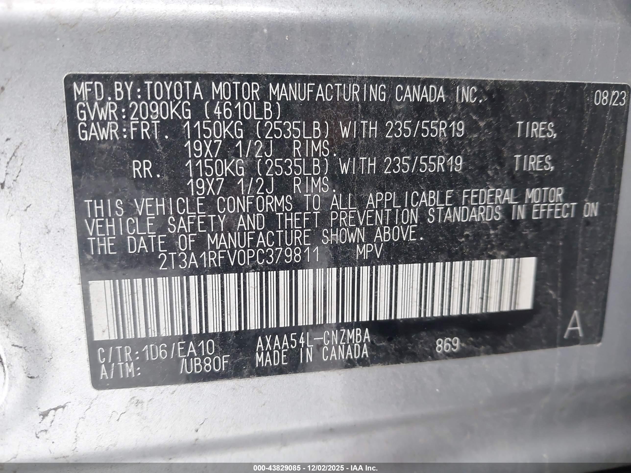 TOYOTA RAV4 image 9