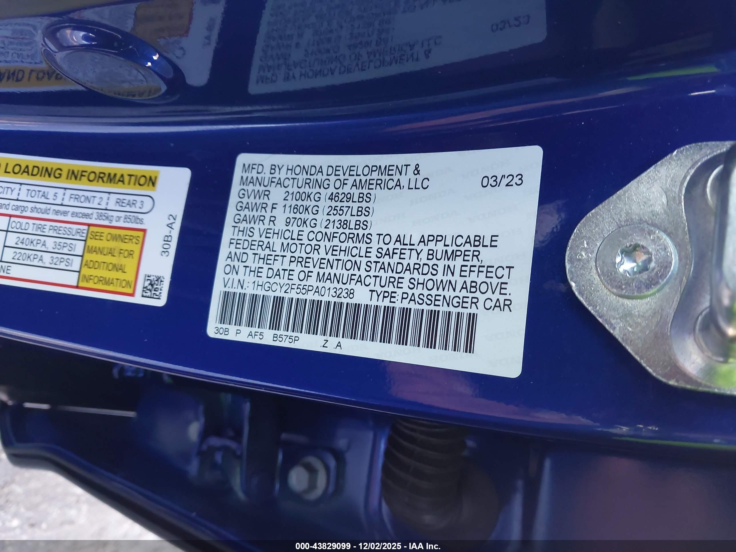 HONDA ACCORD image 9