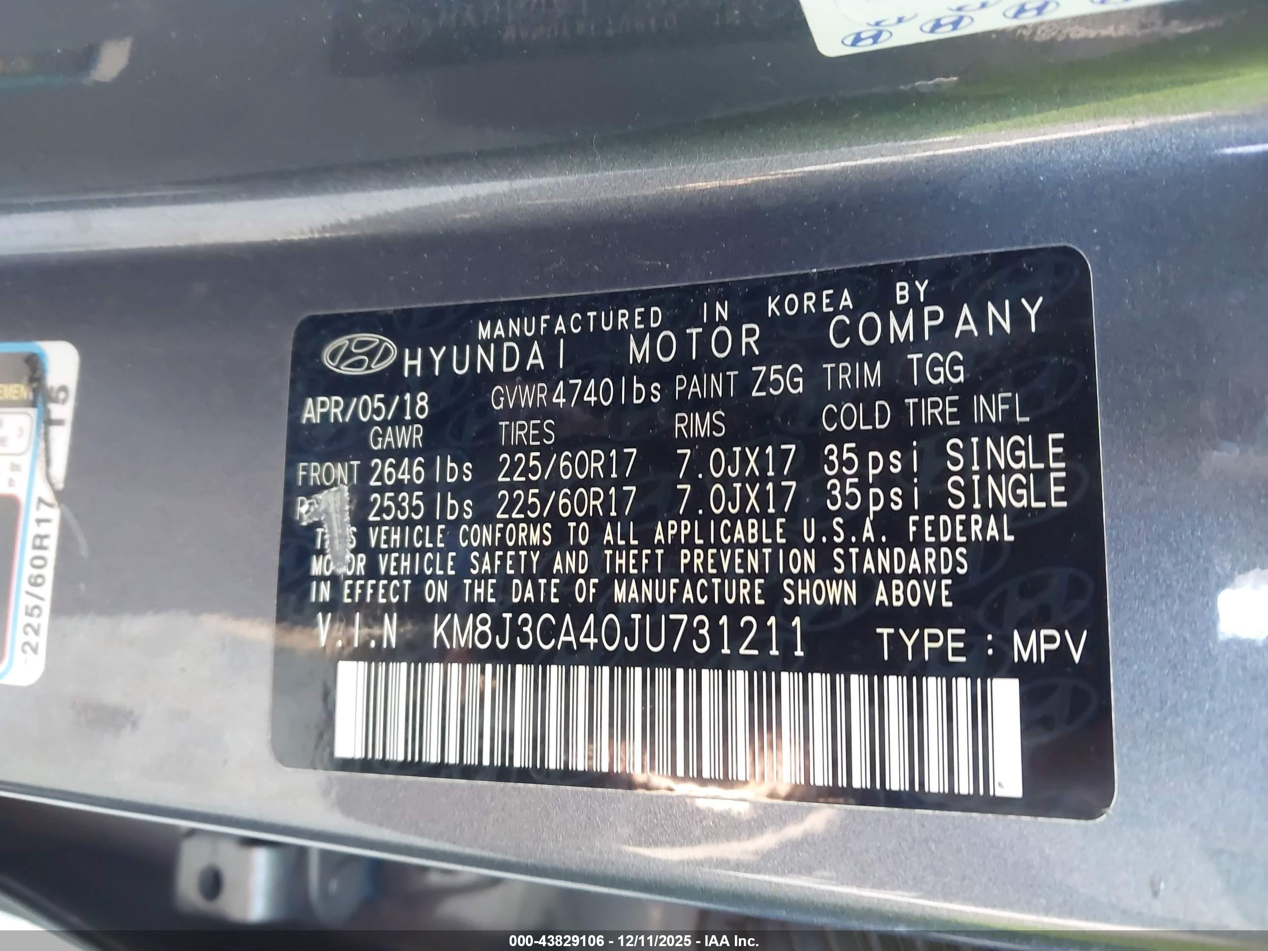 HYUNDAI TUCSON image 9