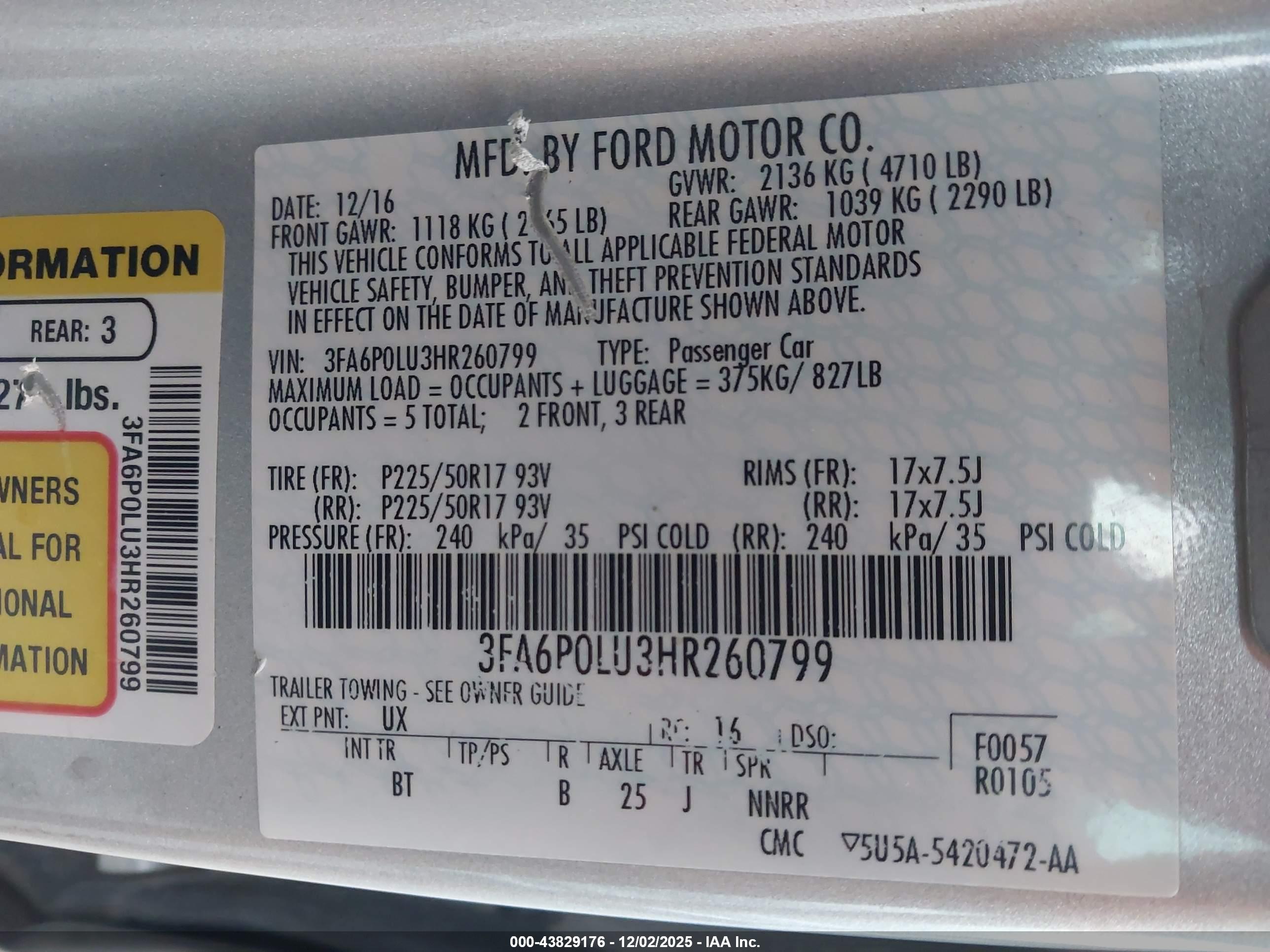 FORD FUSION image 9