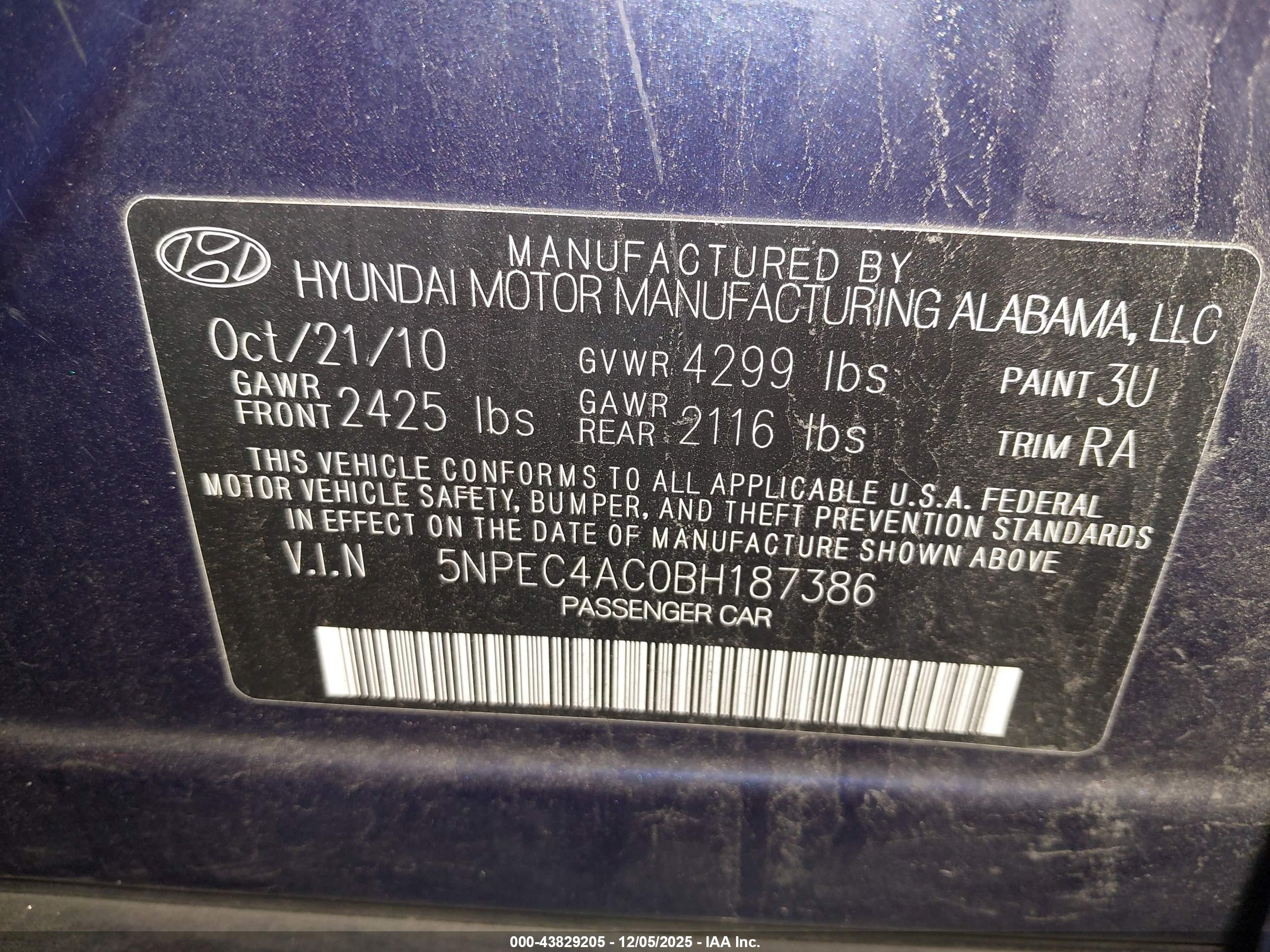 HYUNDAI SONATA image 9