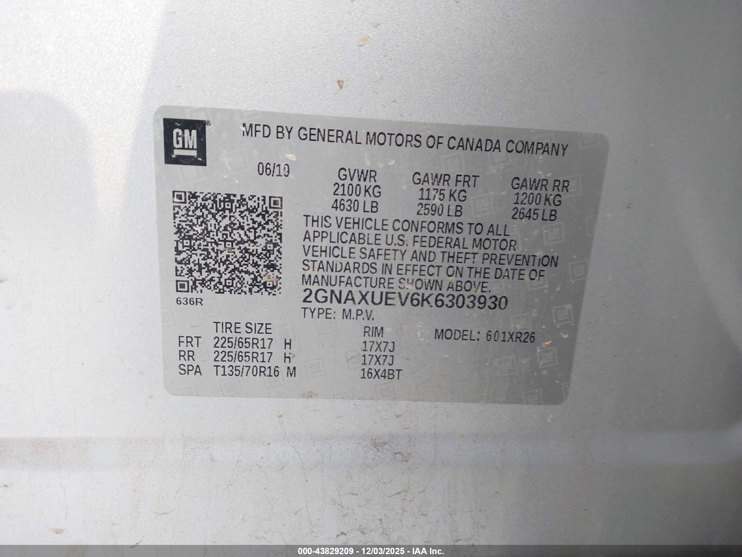 CHEVROLET EQUINOX image 9