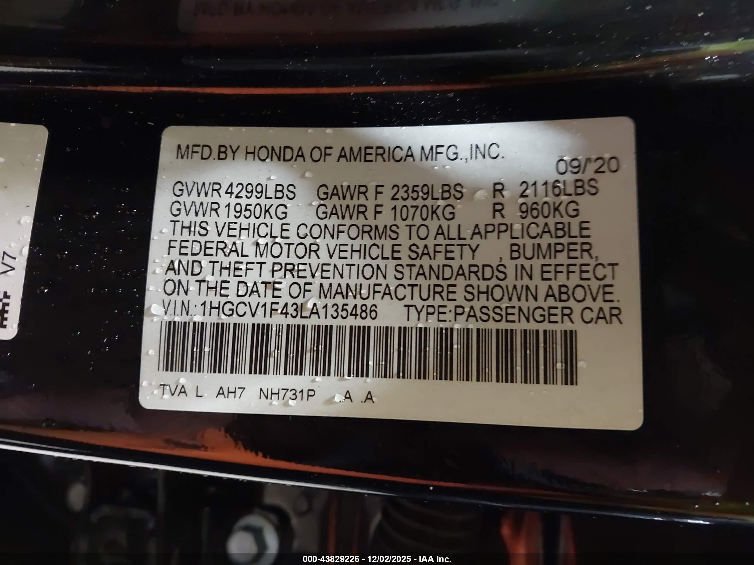 HONDA ACCORD image 9