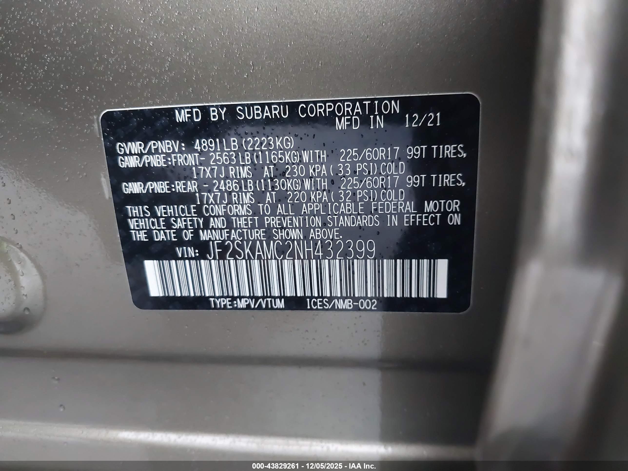 SUBARU FORESTER image 9