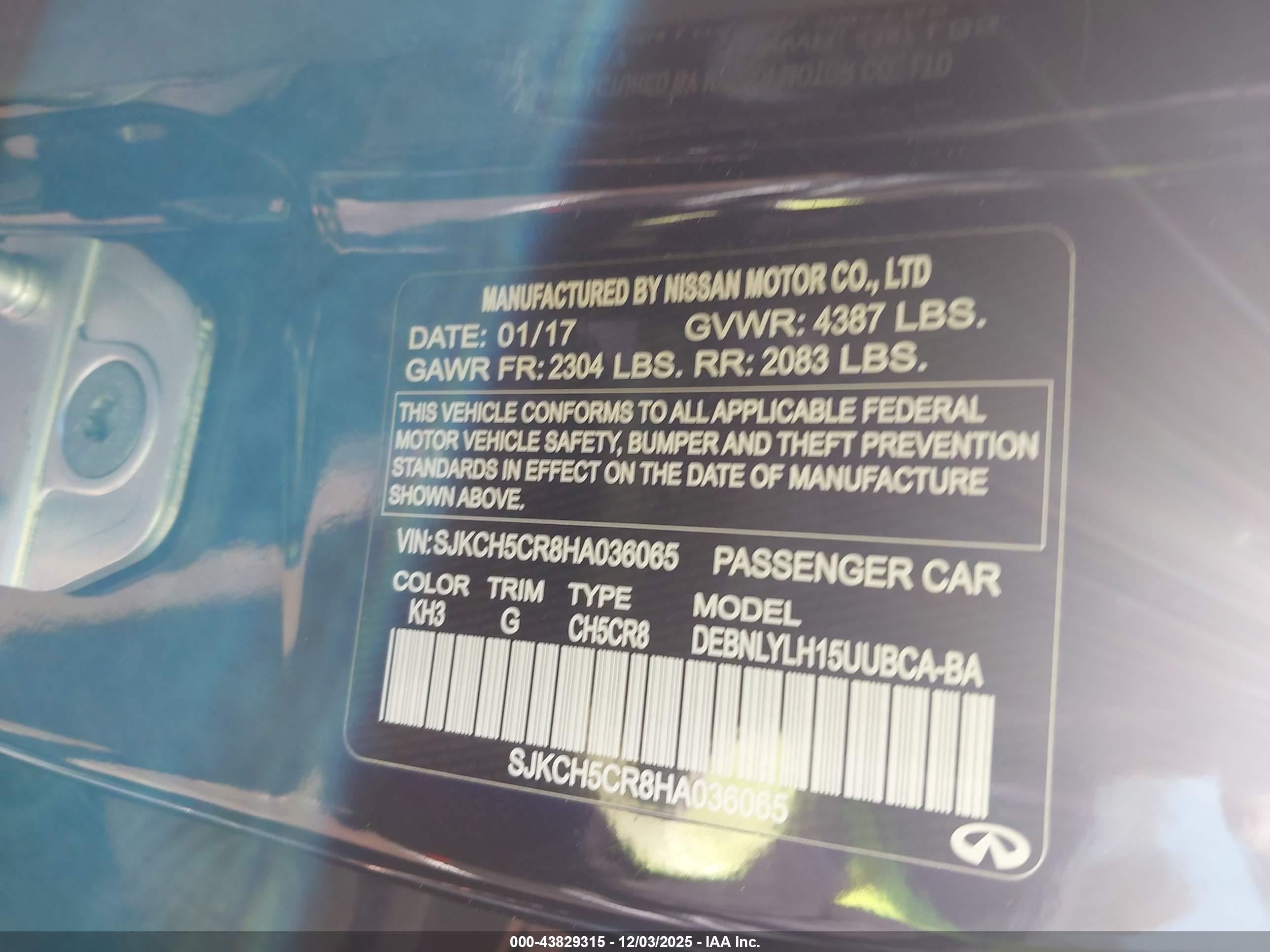 INFINITI QX30 image 9