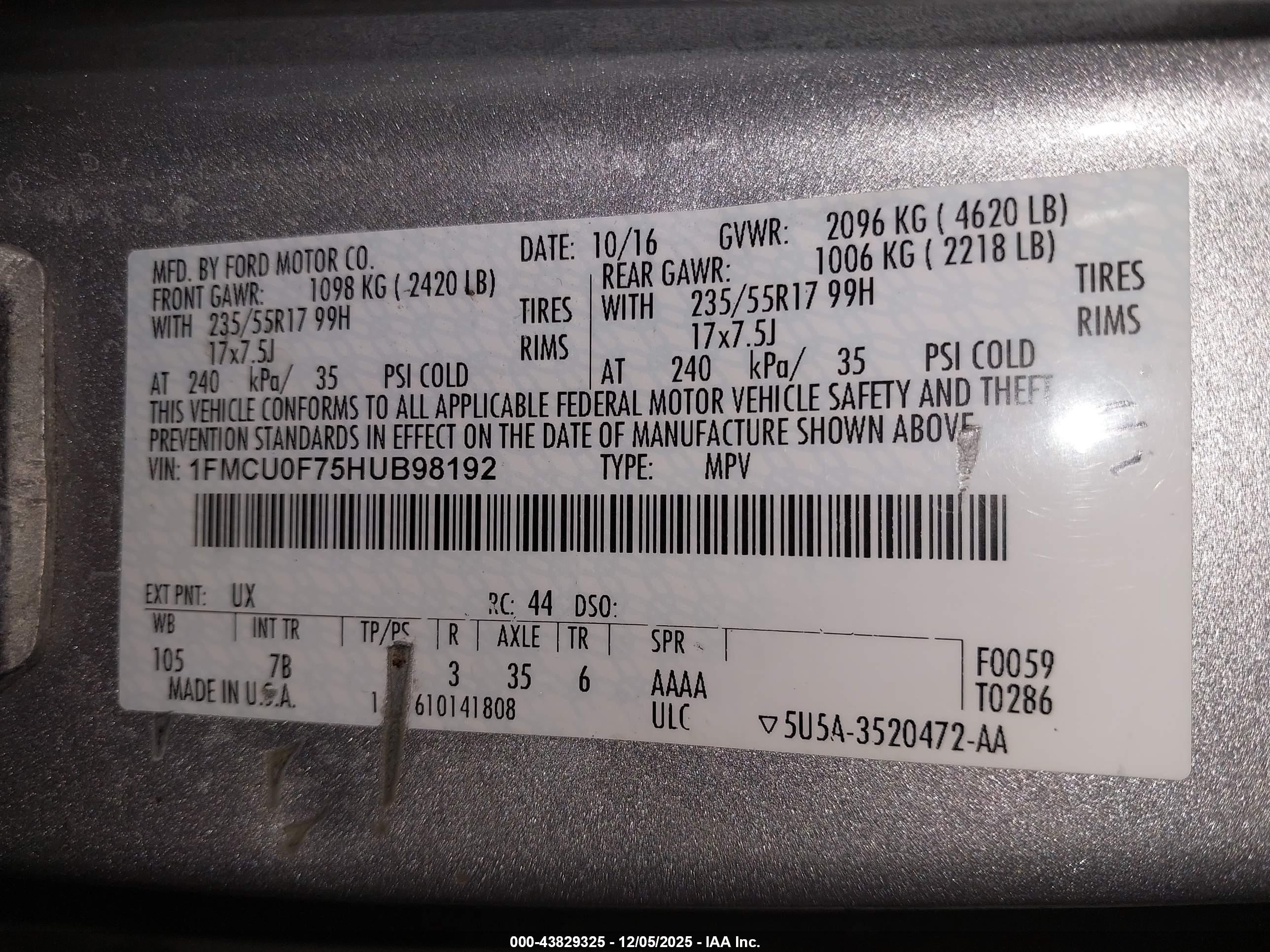 FORD ESCAPE image 9