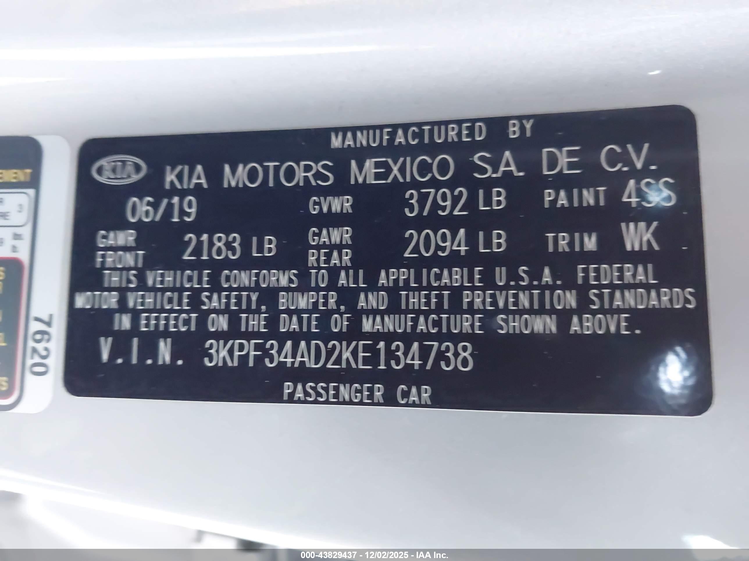 KIA FORTE image 9