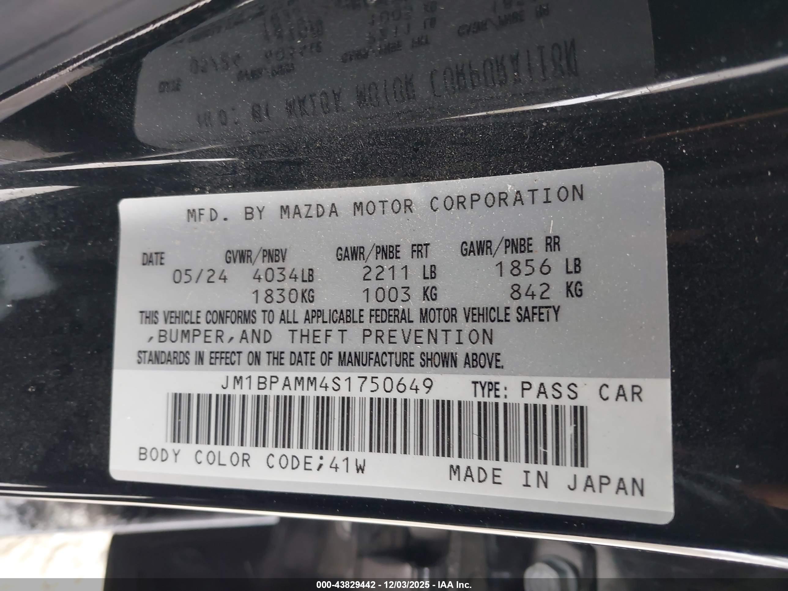 MAZDA MAZDA3 image 9