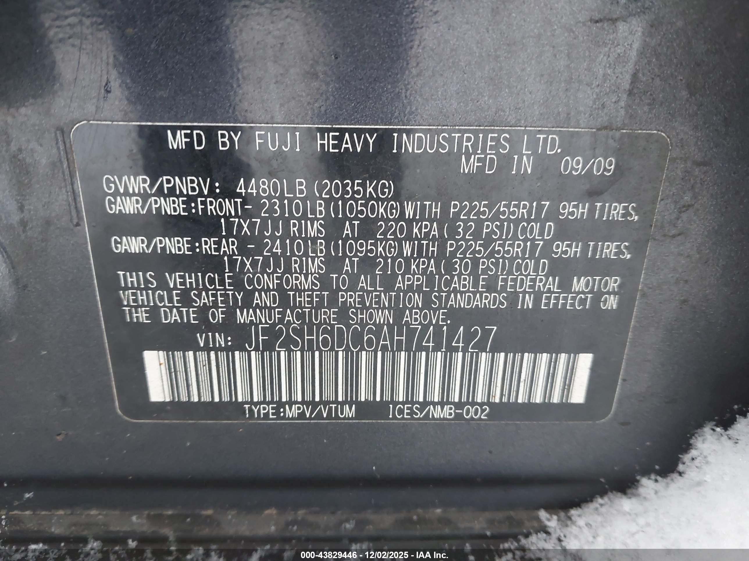 SUBARU FORESTER image 9
