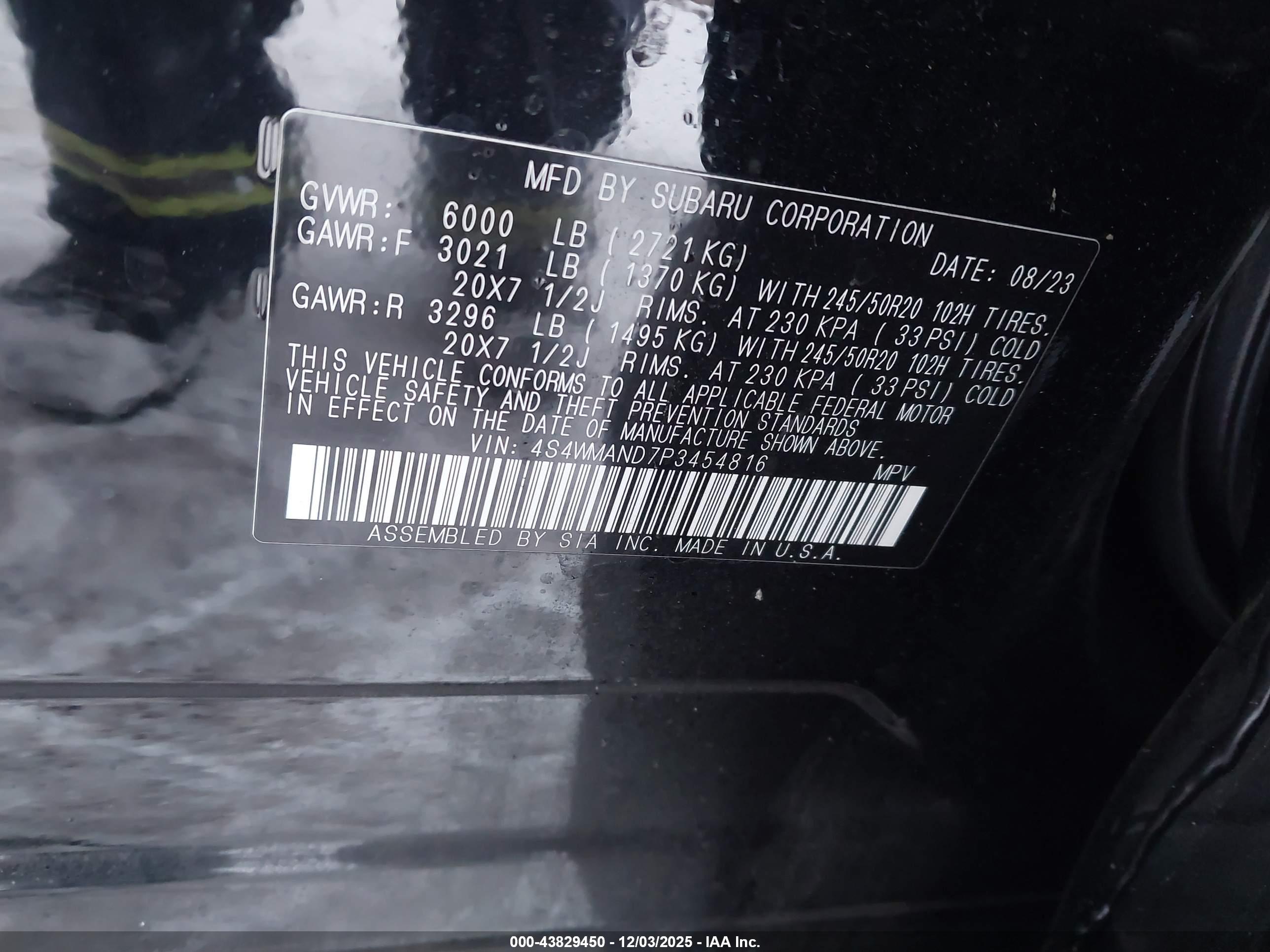 SUBARU ASCENT image 9