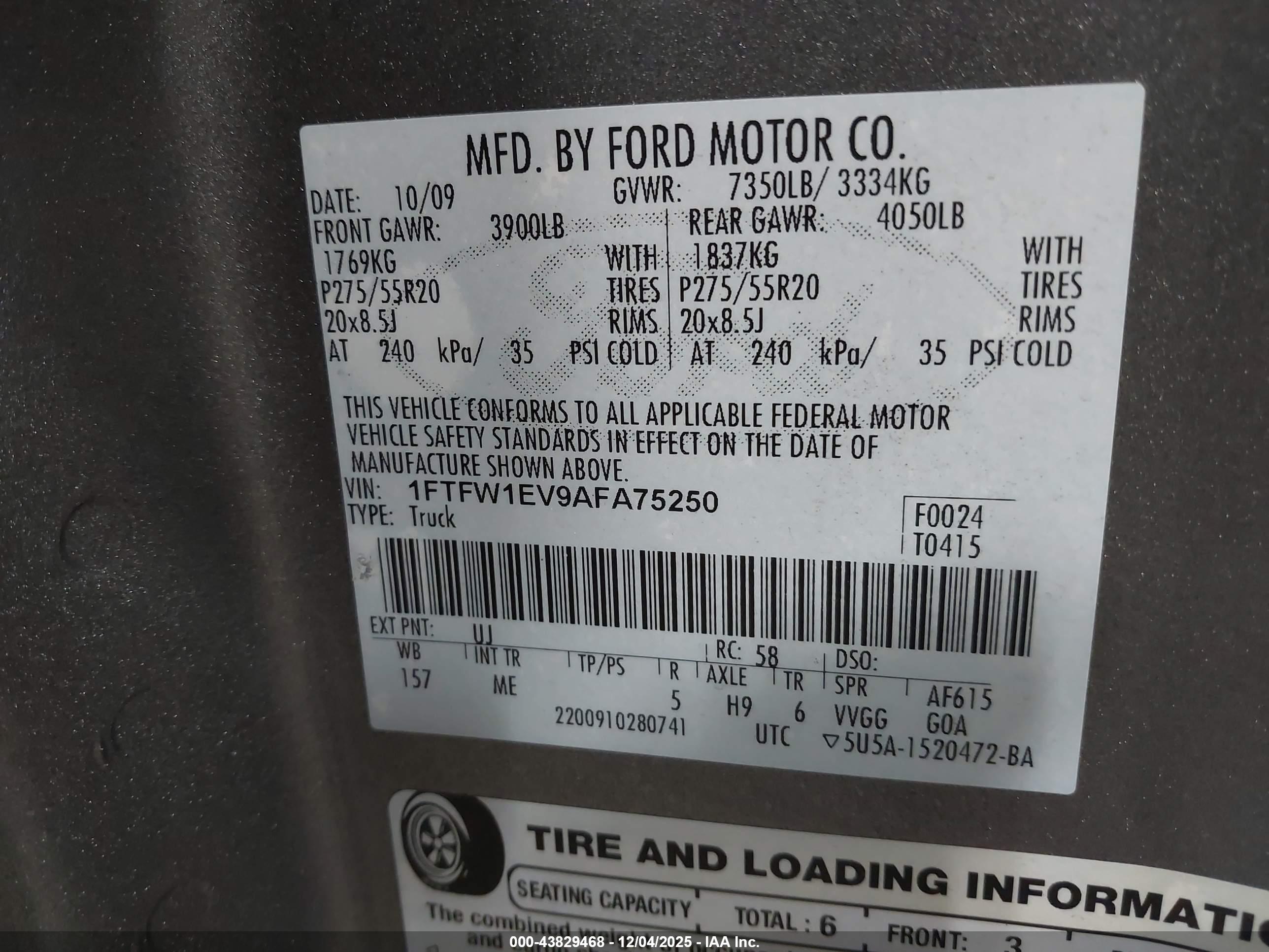 FORD F-150 image 9