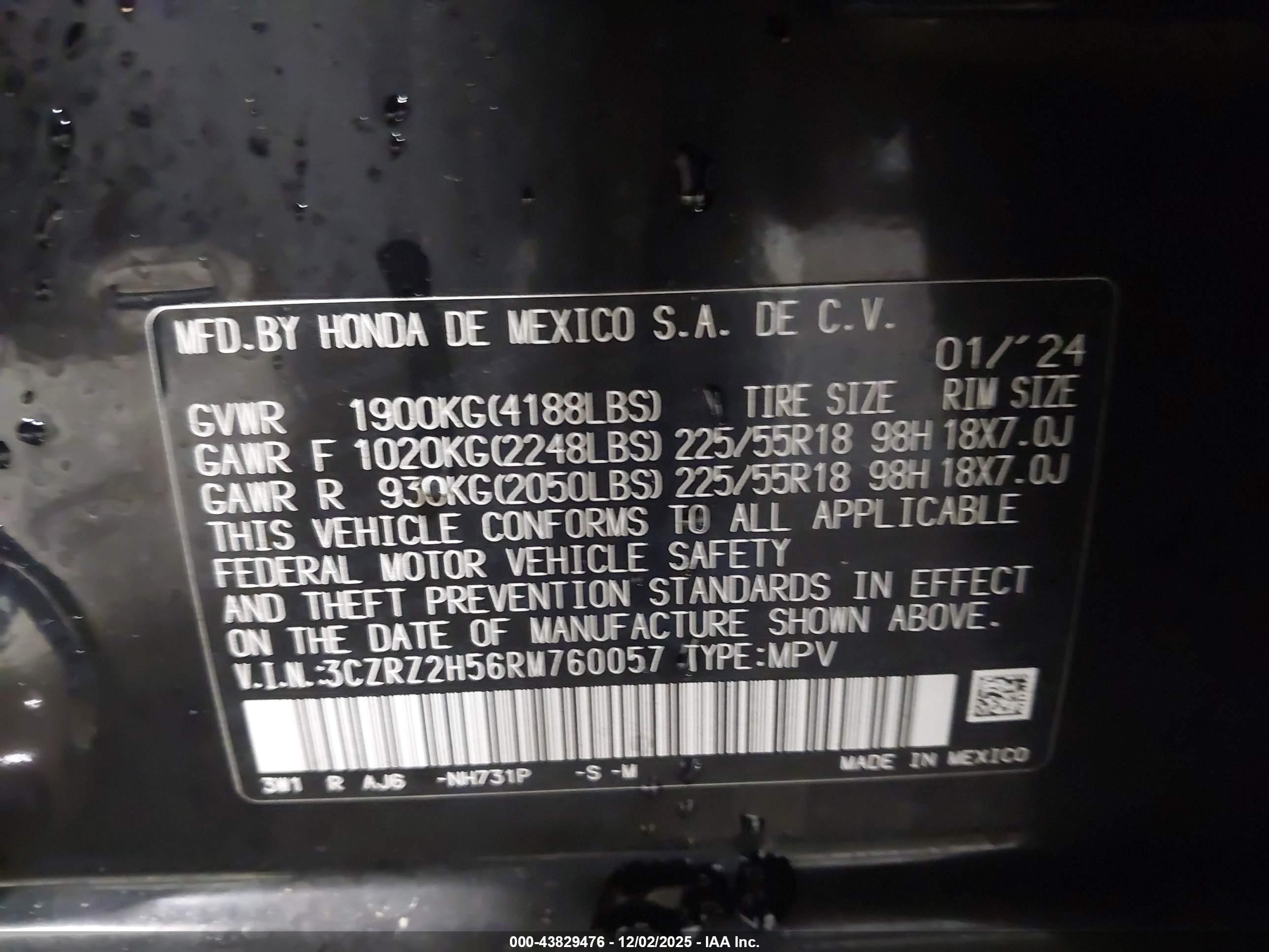 HONDA HR-V image 9
