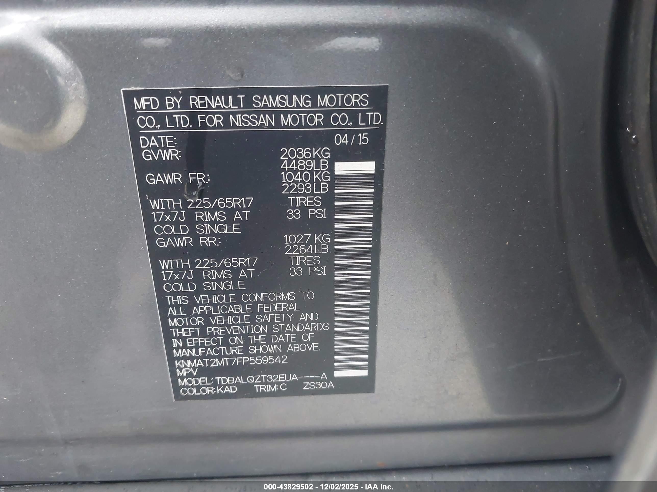 NISSAN ROGUE image 9