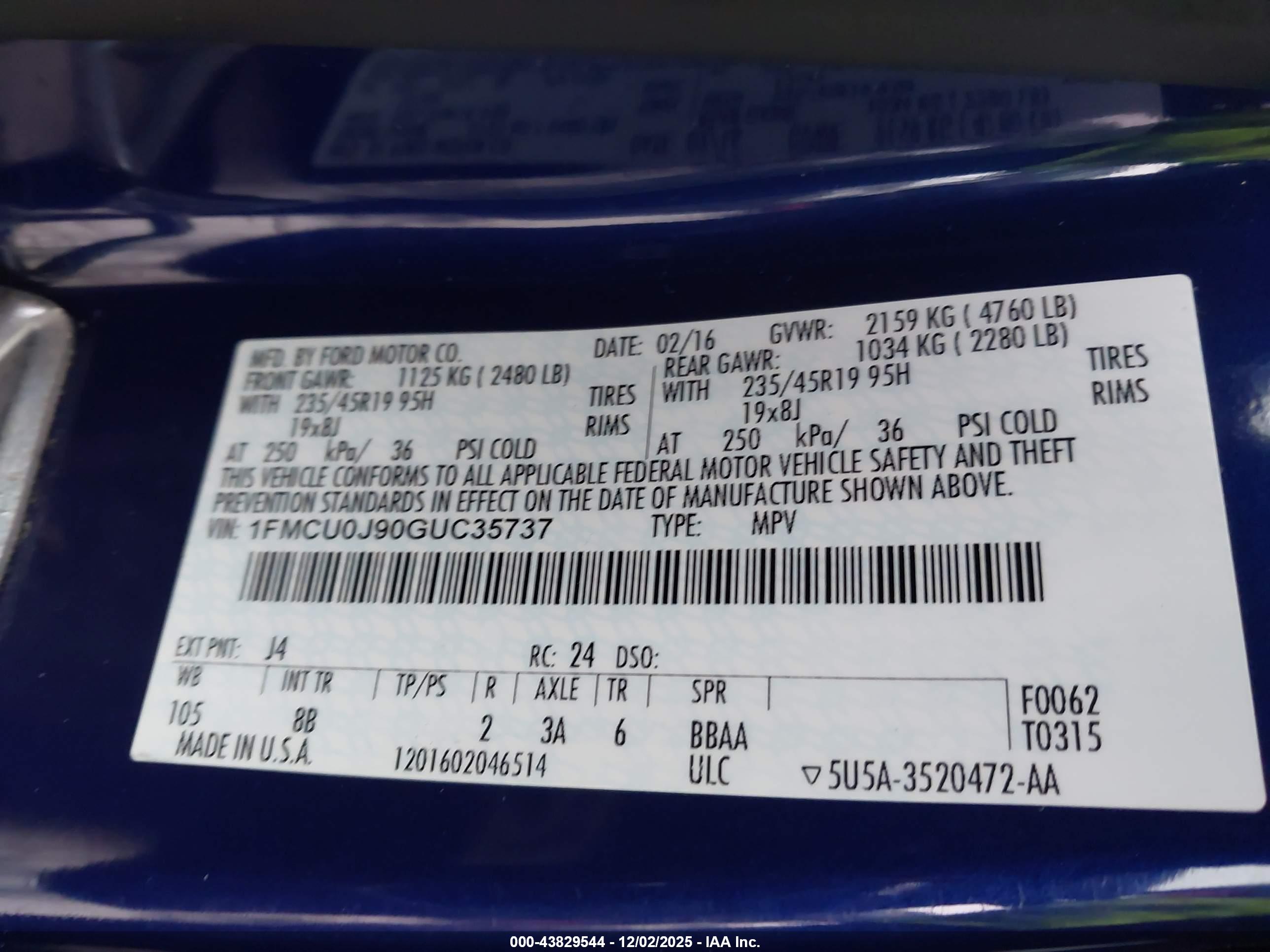 FORD ESCAPE image 9