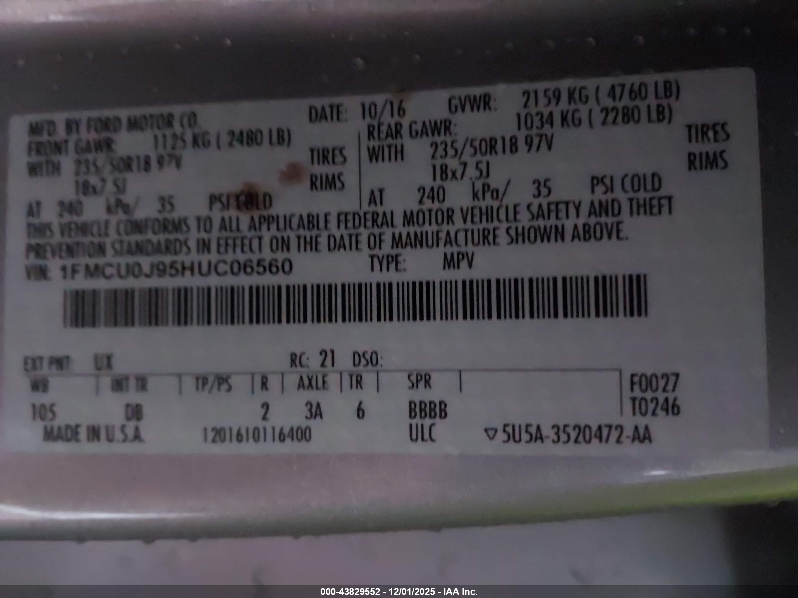 FORD ESCAPE image 9