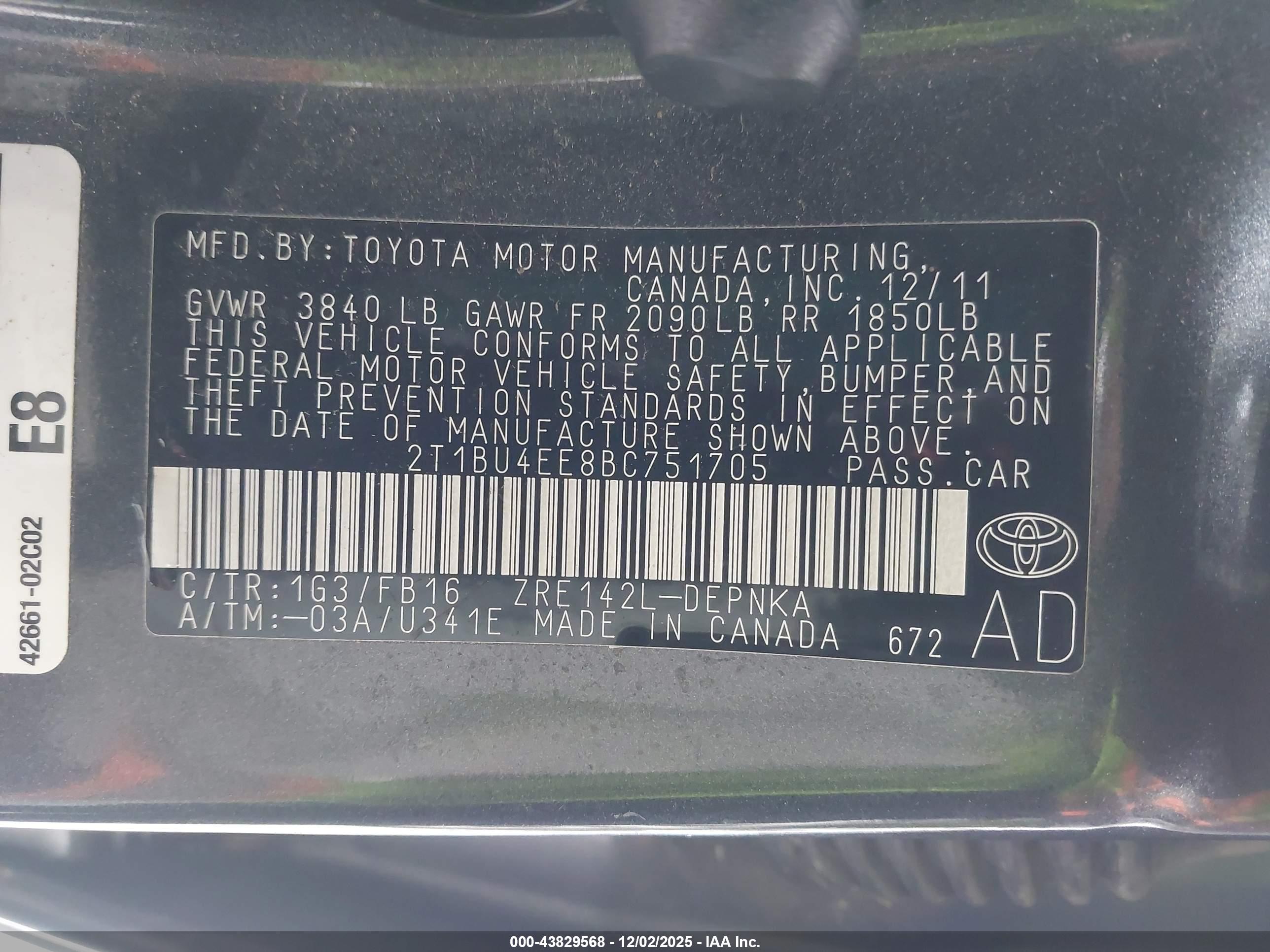 TOYOTA COROLLA image 9
