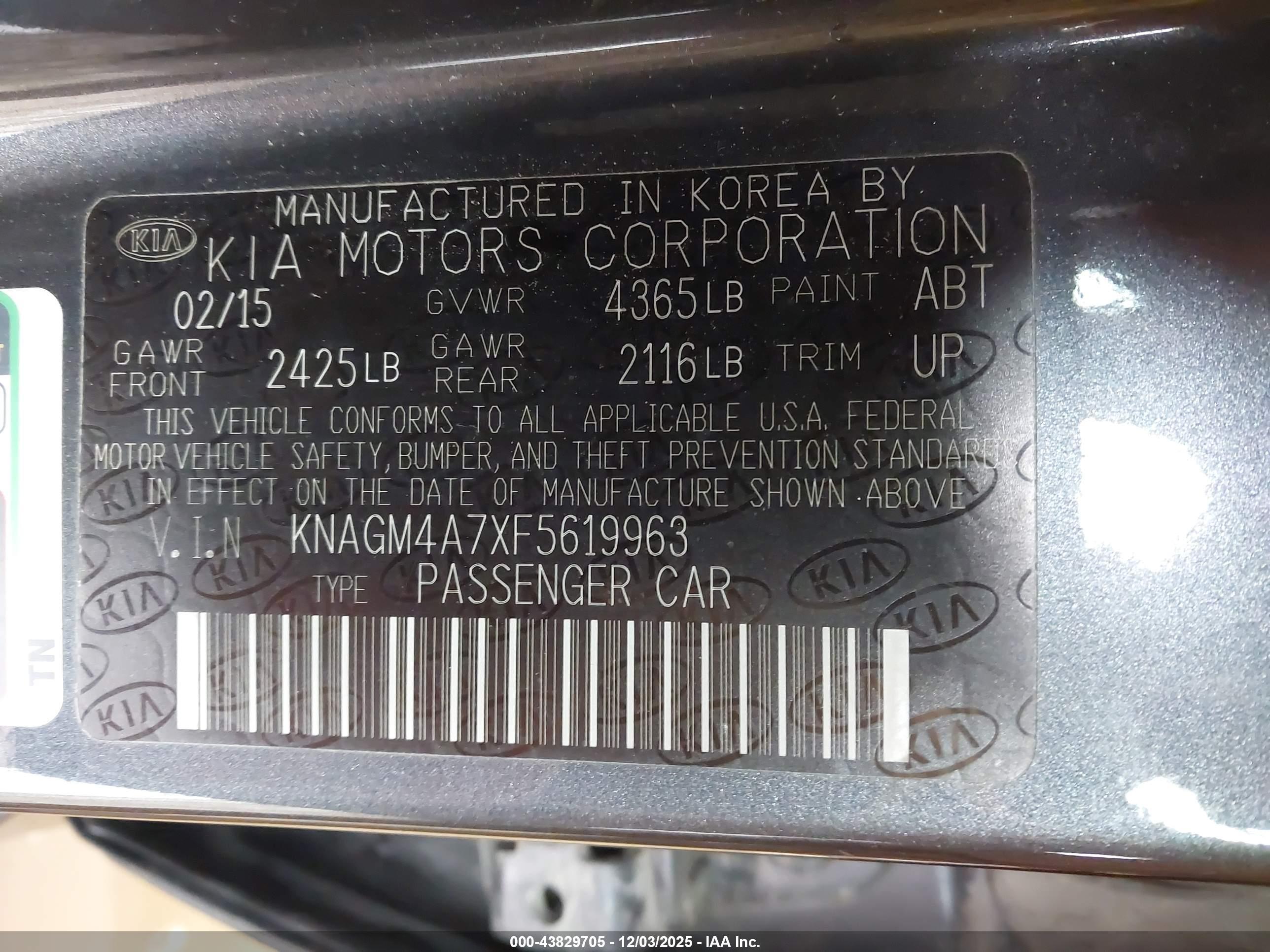 KIA OPTIMA image 9
