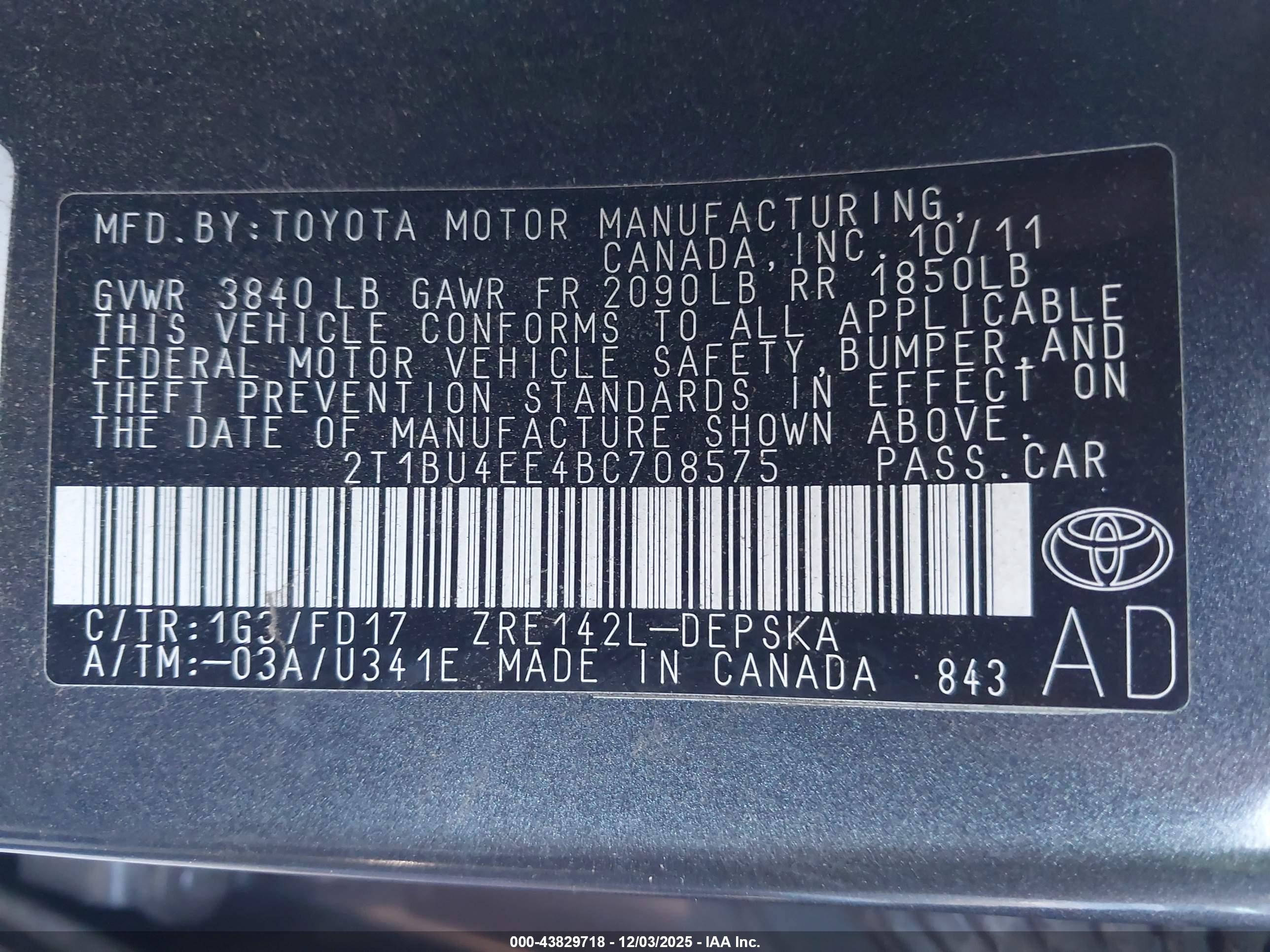 TOYOTA COROLLA image 9