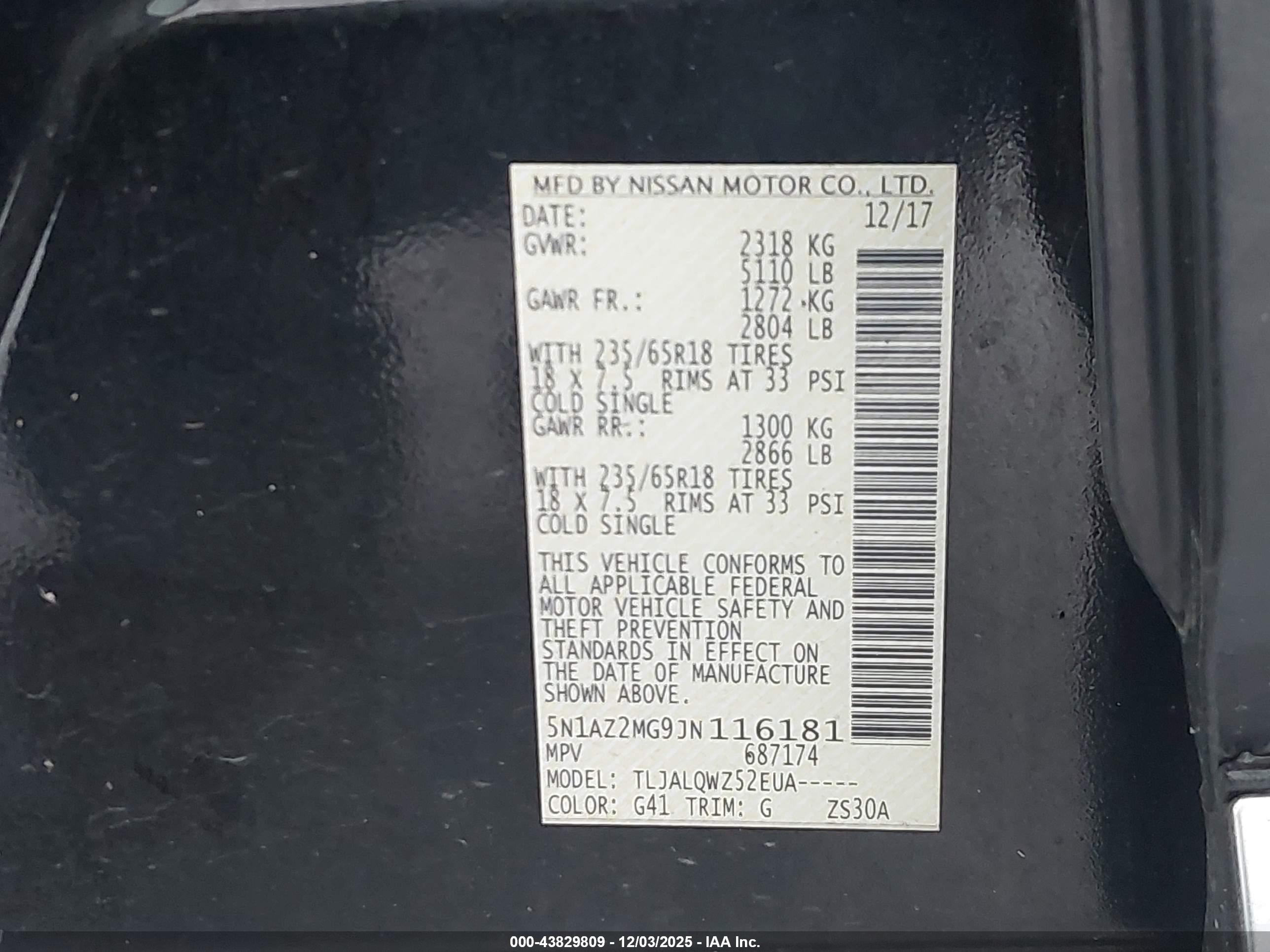 NISSAN MURANO image 9