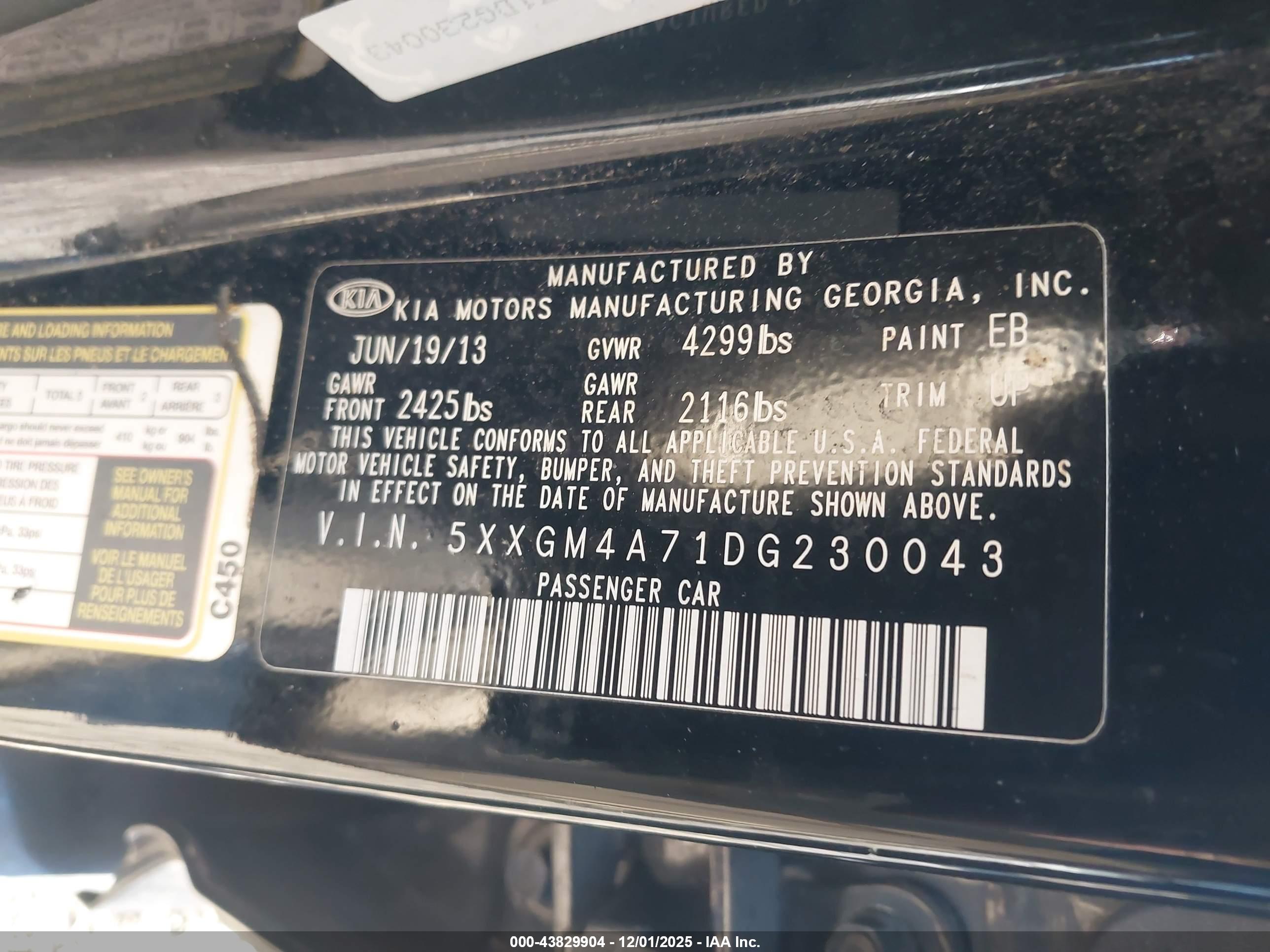 KIA OPTIMA image 9