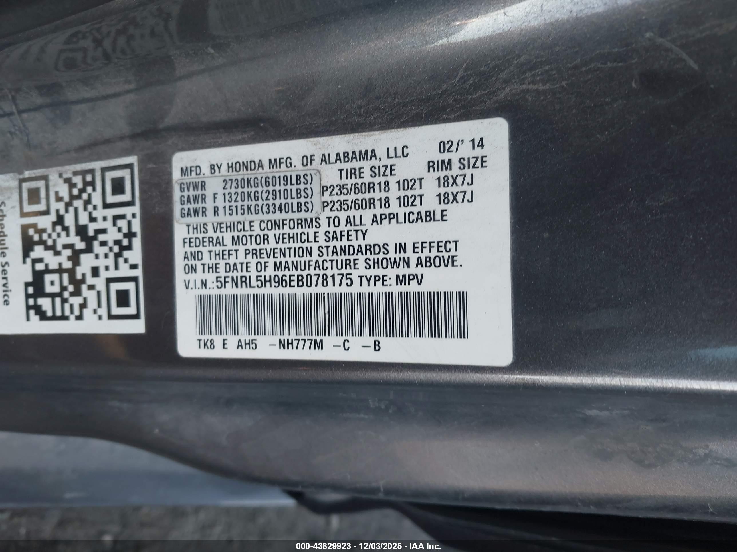 HONDA ODYSSEY image 9