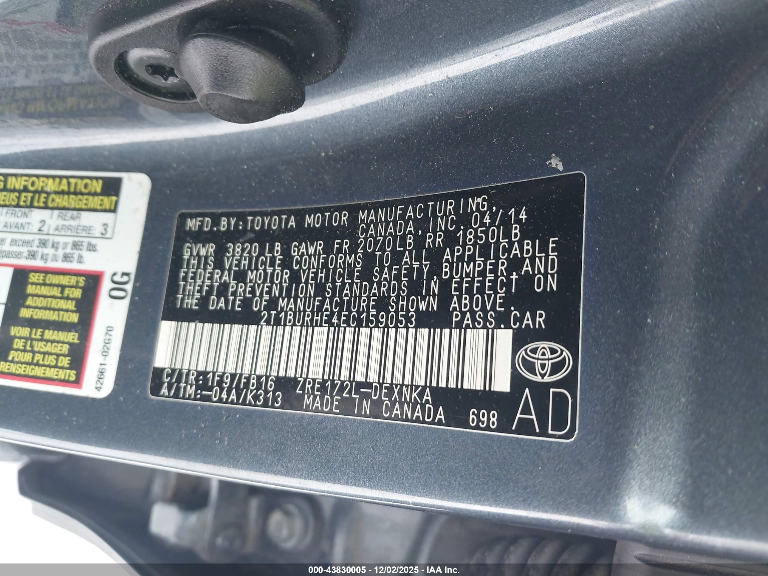 TOYOTA COROLLA image 9