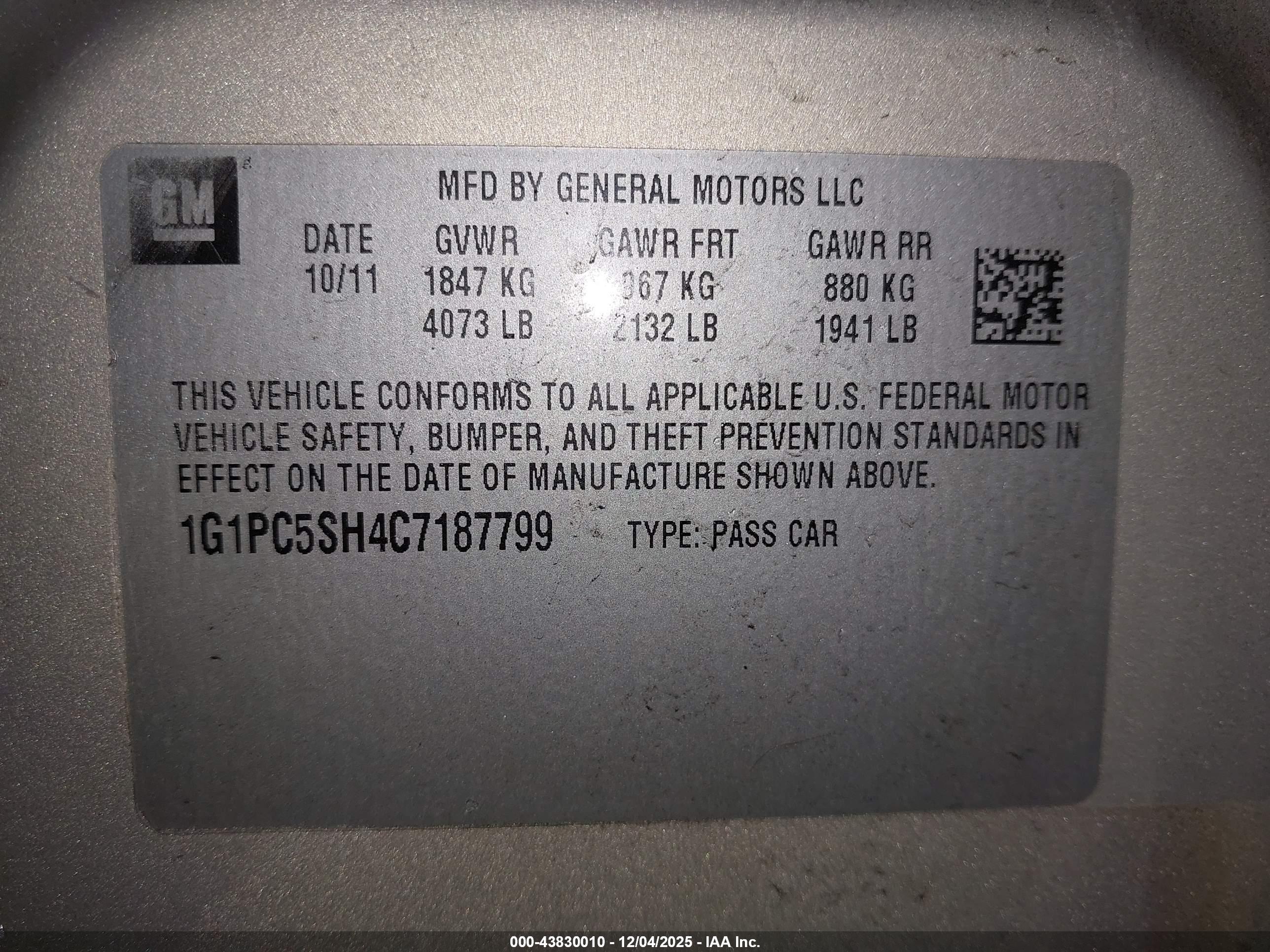 CHEVROLET CRUZE image 9