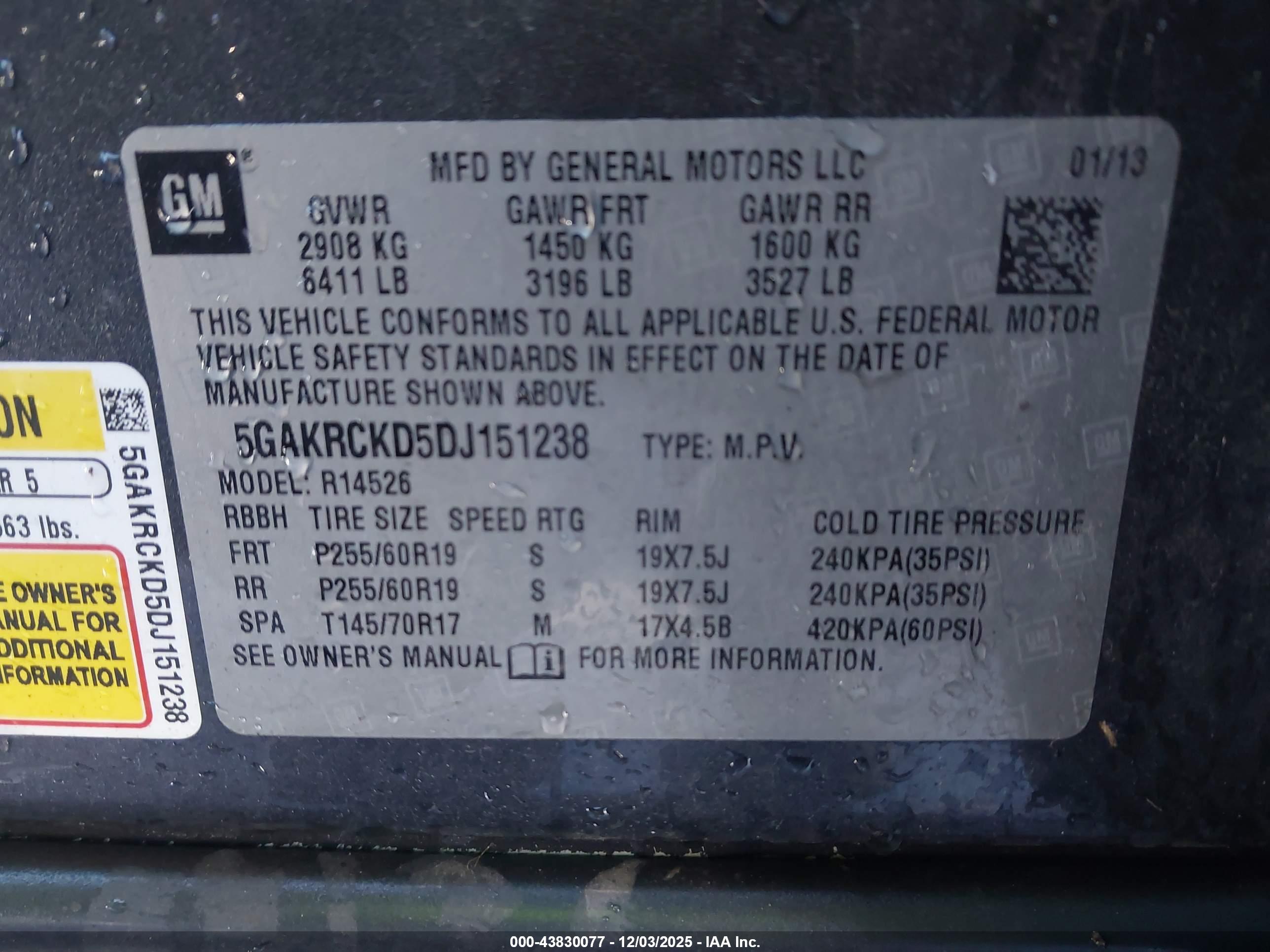 BUICK ENCLAVE image 9
