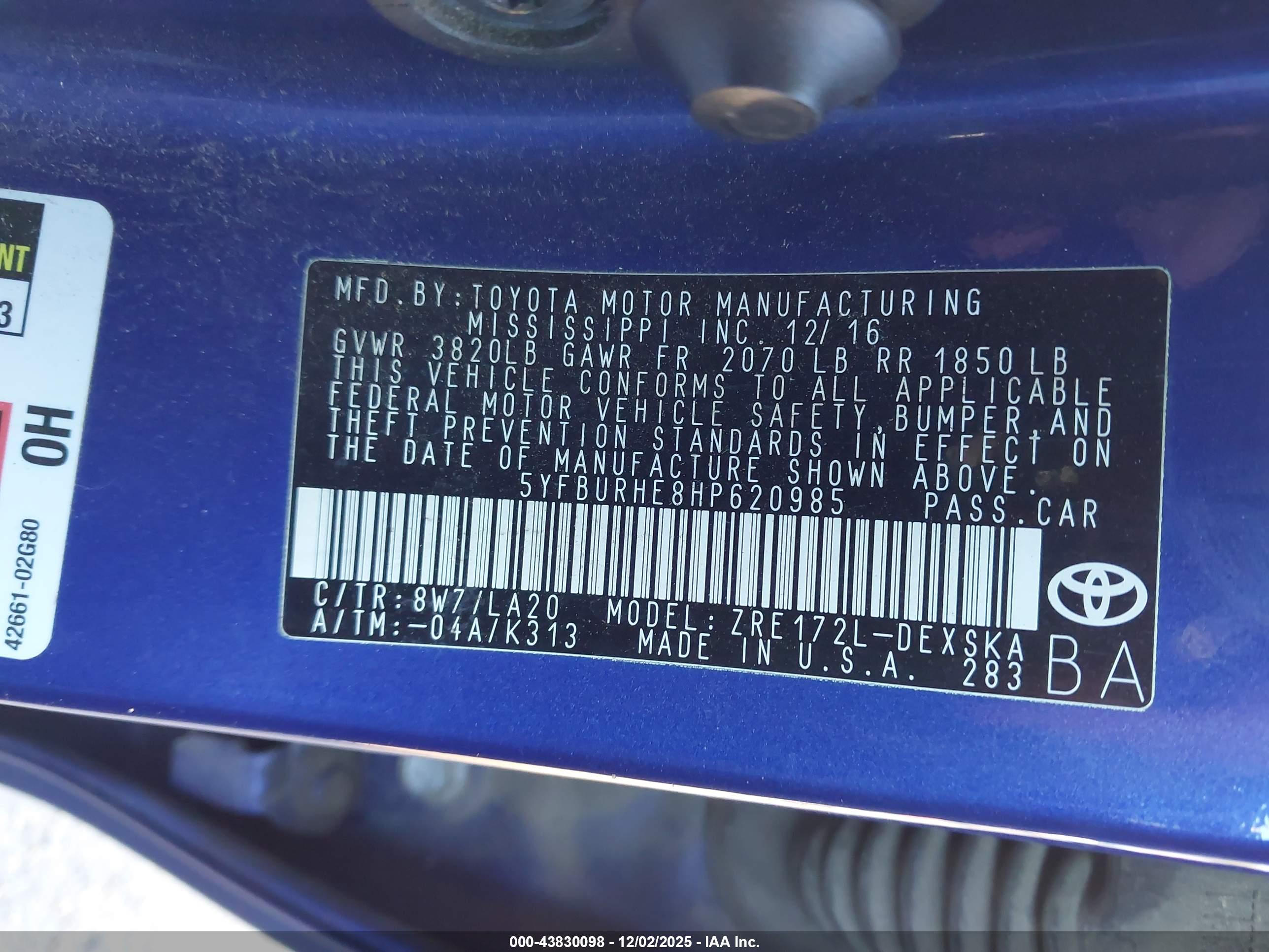 TOYOTA COROLLA image 9