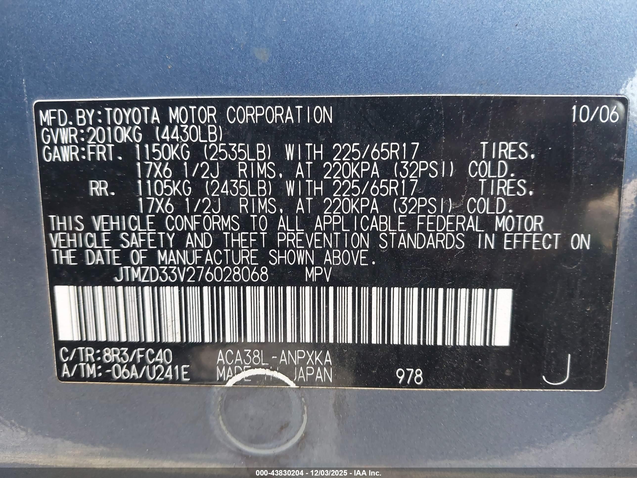 TOYOTA RAV4 image 9