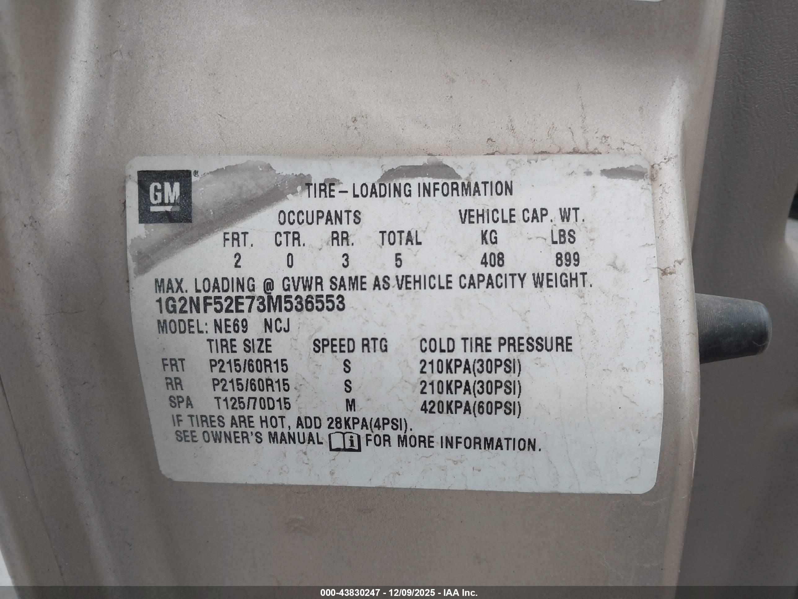 PONTIAC GRAND image 9