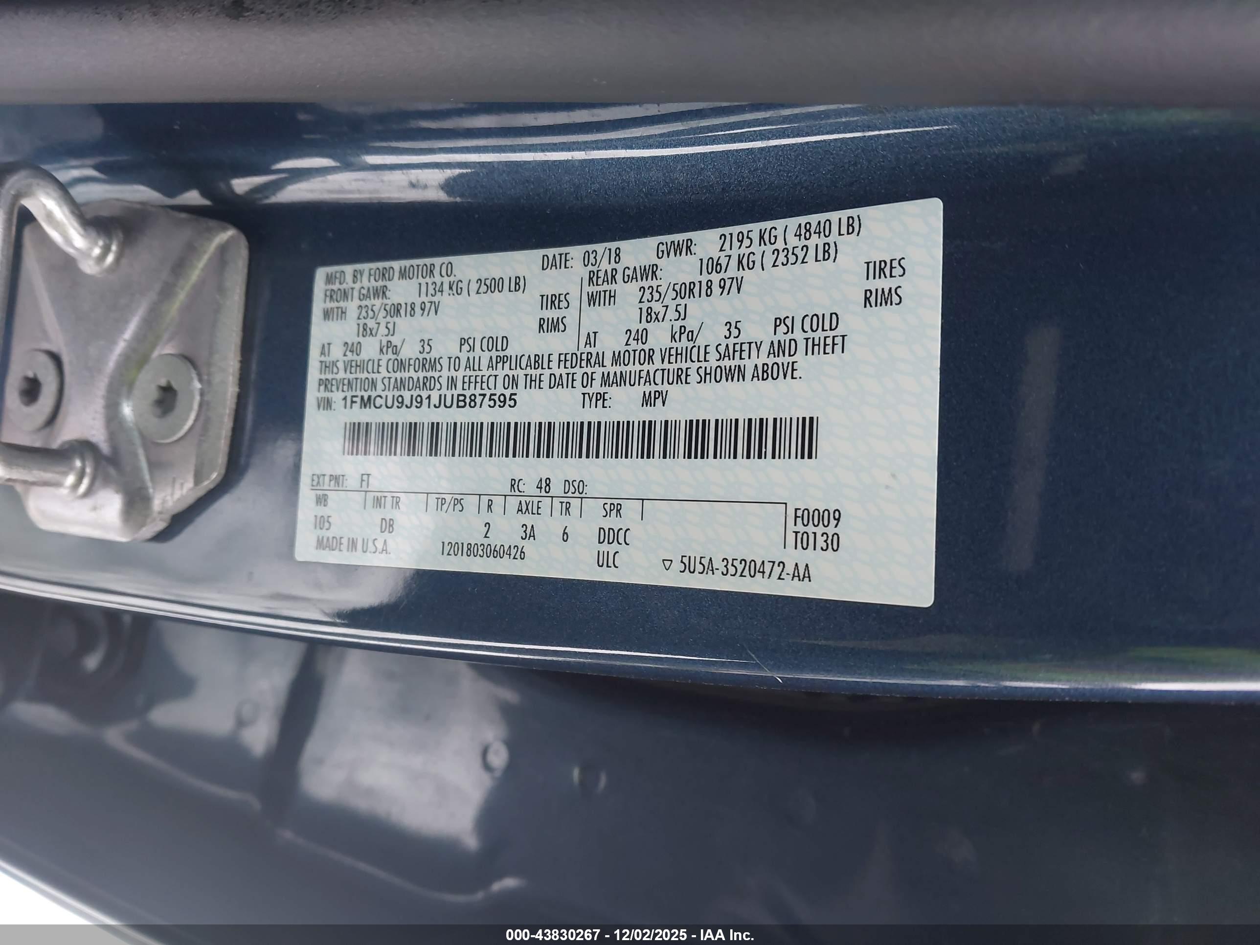 FORD ESCAPE image 9
