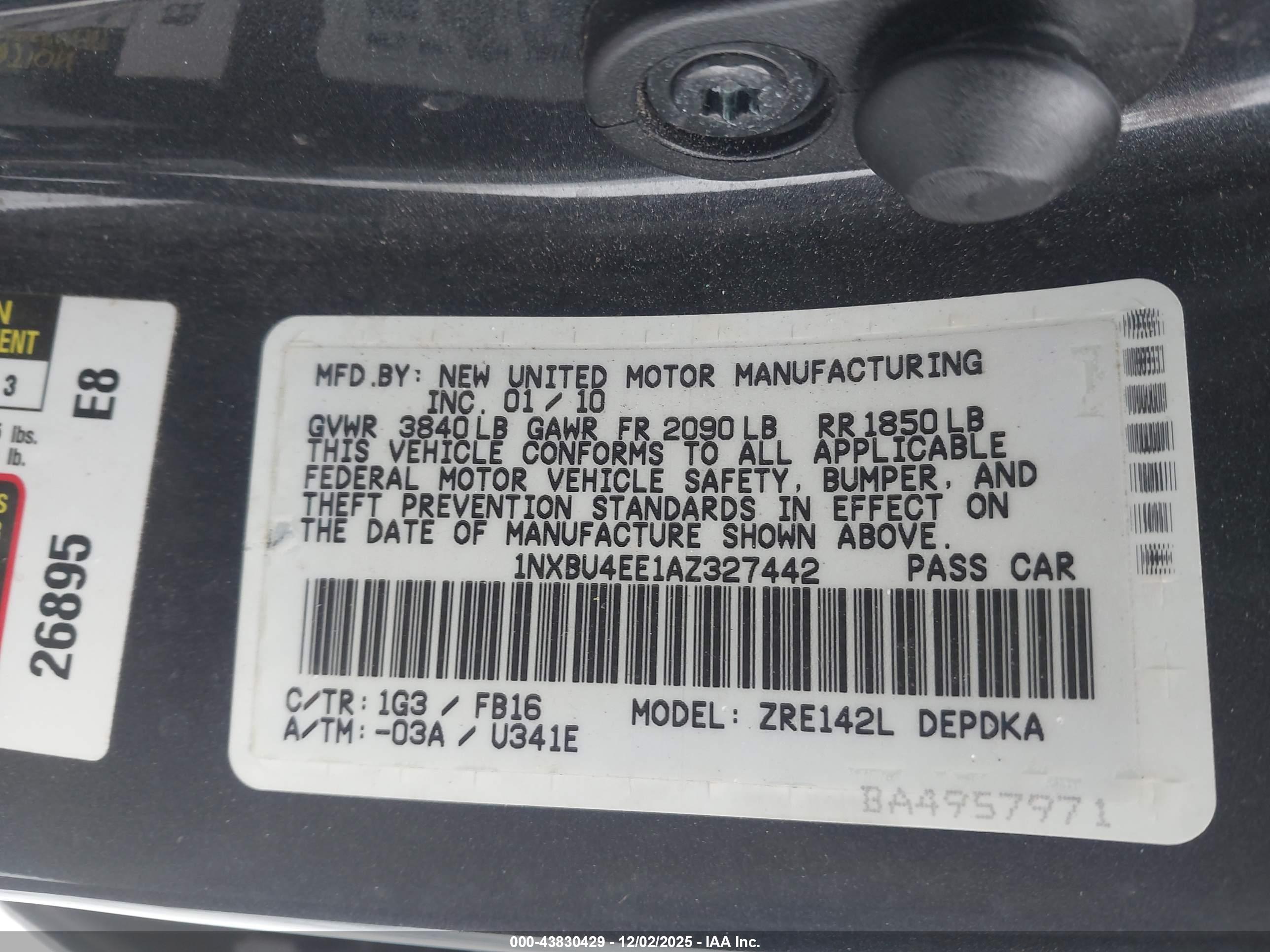 TOYOTA COROLLA image 9