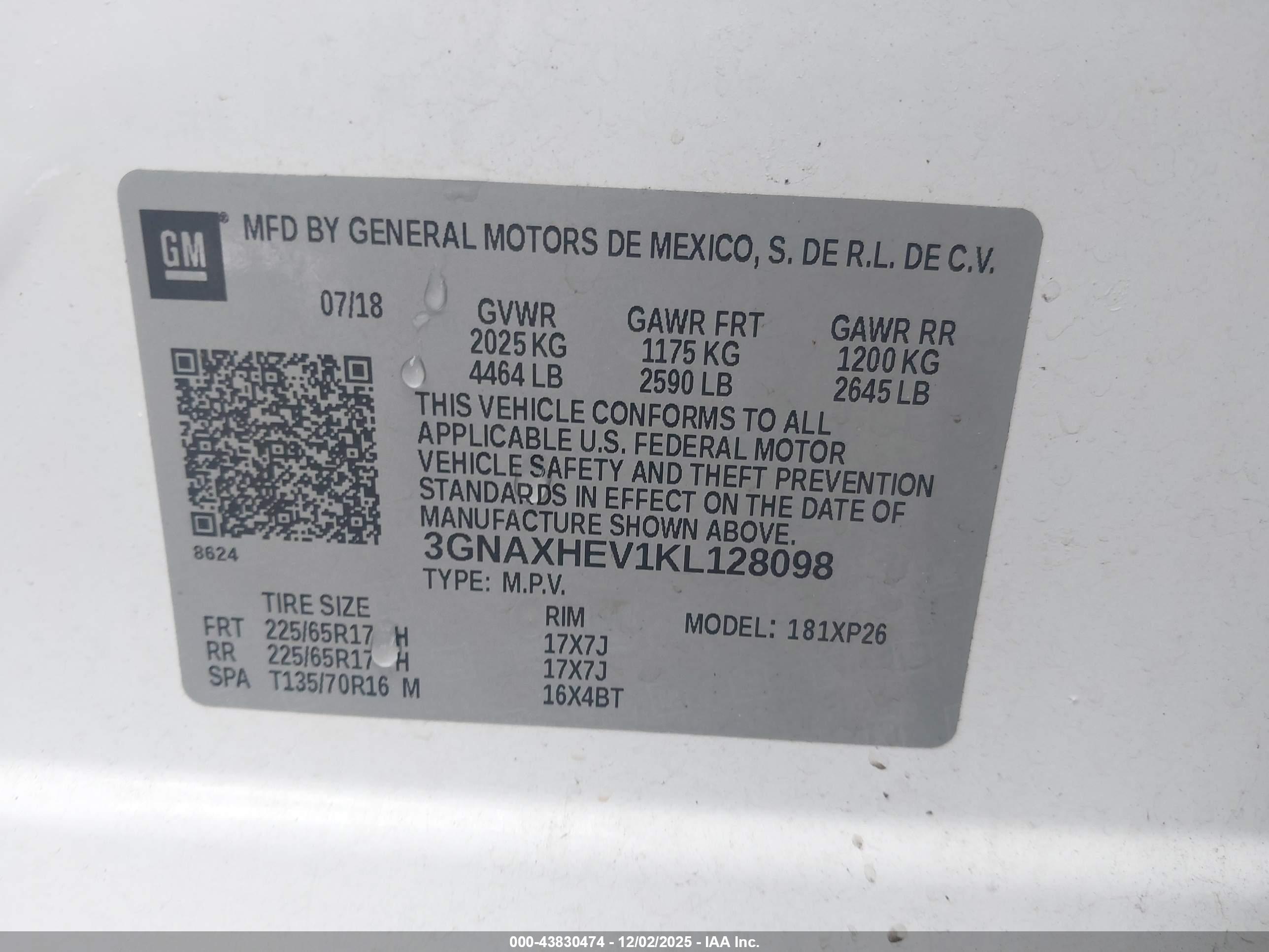 CHEVROLET EQUINOX image 9